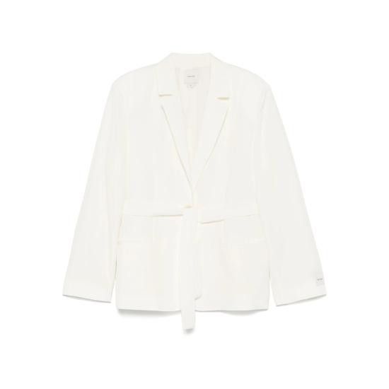 Calvin Klein CALVIN KLEIN Women Suit Jackets K20K208356 TOFU WHITE Size S / US 4 / IT 40 - 1 Thumbnail