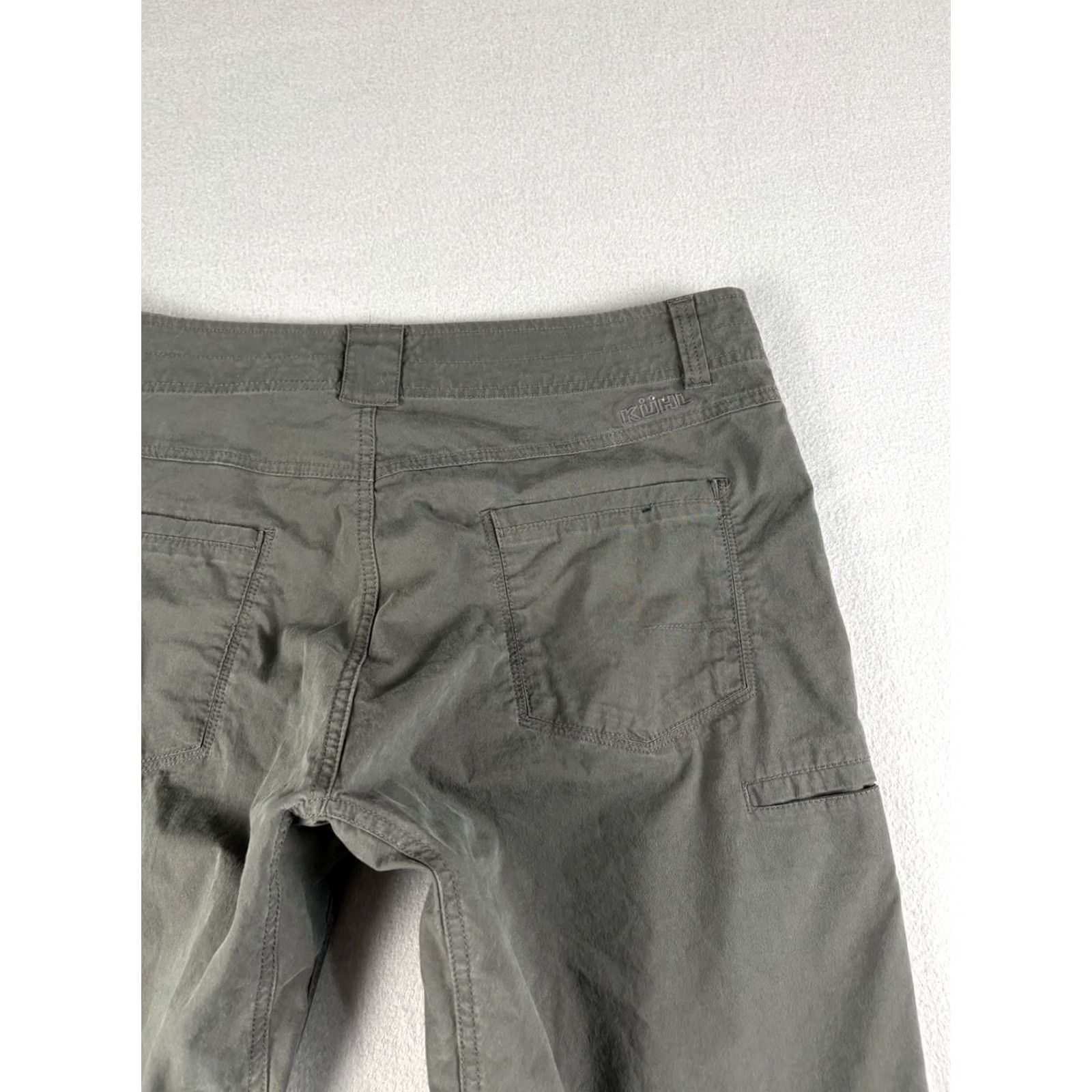 Vintage Kuhl Slax Pants Mens 38x30 Gray Klassik Fit Enduro Hiking Chino Outdoors Size US 38 / EU 54 - 4 Thumbnail