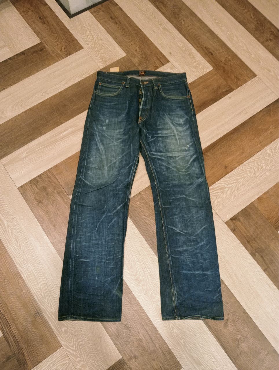 Lee VINTAGE LEE RIDERS LOT 101B 4101 DENIM JEANS Size US 33 - 1 Thumbnail