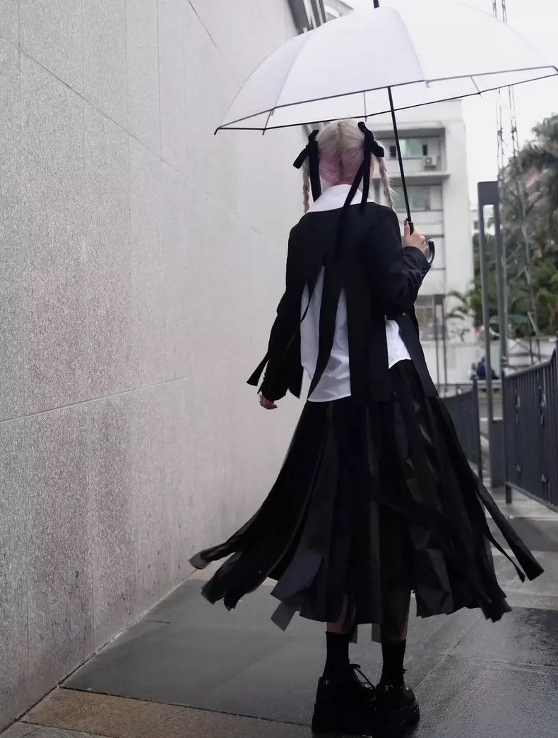 Comme des Garcons Comme Des Garcons size XS Split tassel strip skirt Size 24" / US 00 / IT 34 - 7 Thumbnail