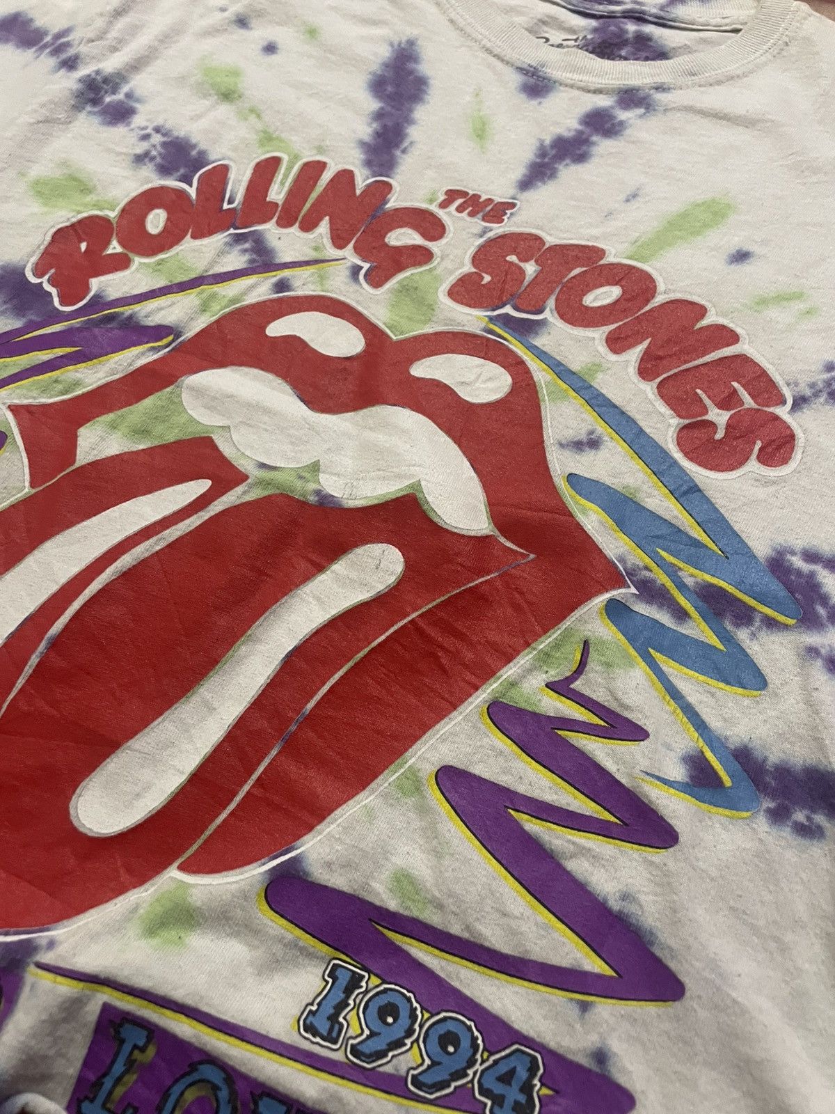 Band Tees The Rolling Stone Voodoo Lounge Tie Dye Cropped Tshirt Size M / US 6-8 / IT 42-44 - 3 Thumbnail