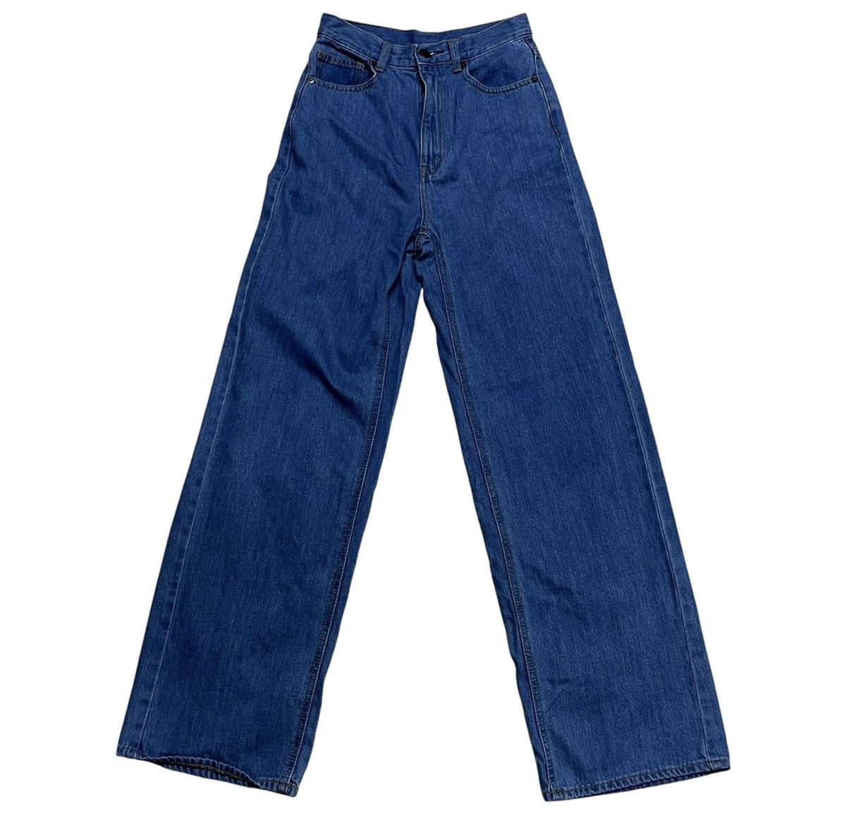GU × Japanese Brand × Uniqlo GU Baggy/Wide Jeans Size 26" / US 2 / IT 38 - 1 Thumbnail