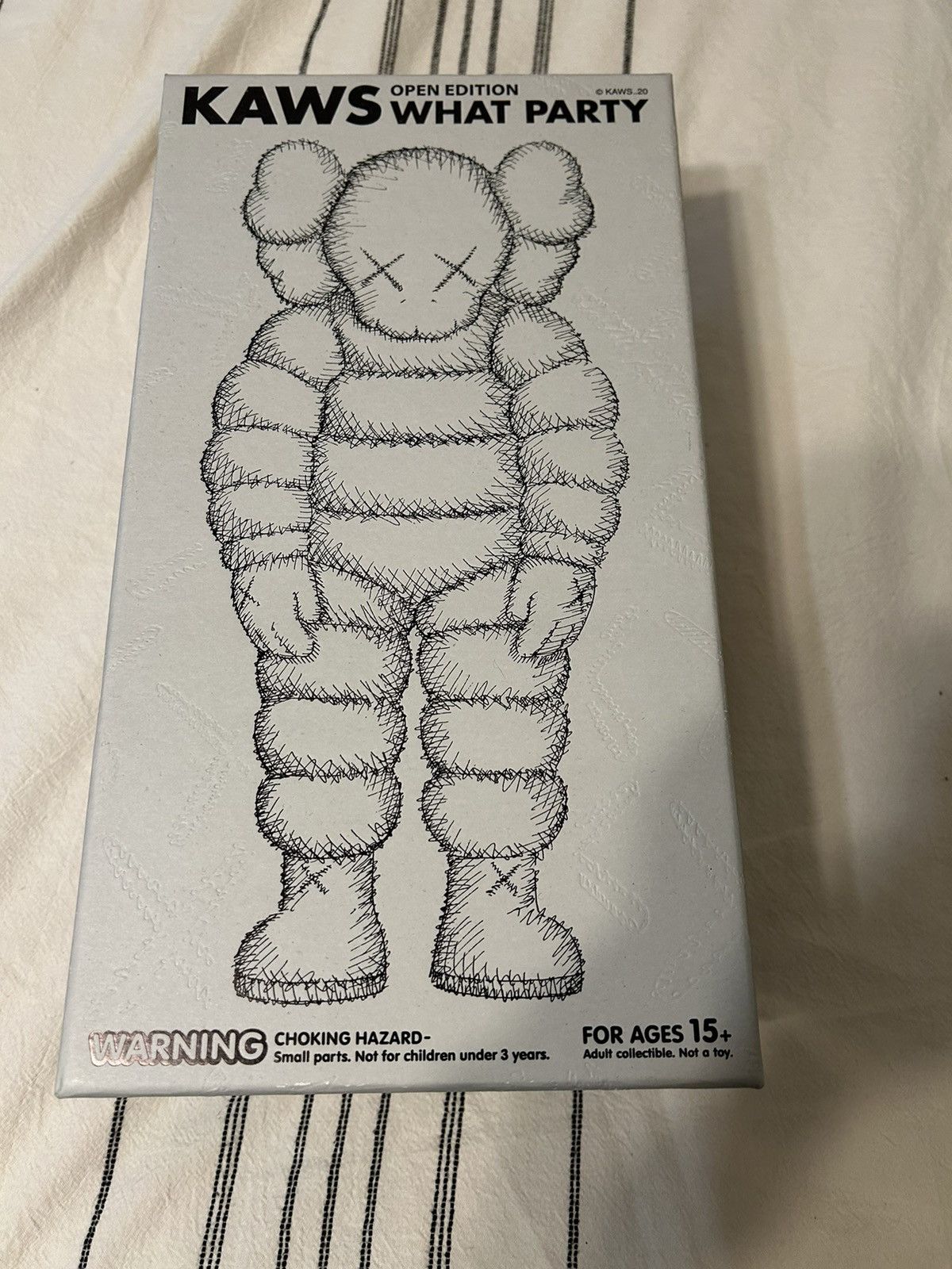 image of Kaws What Party Vinyl Figure White, Men's