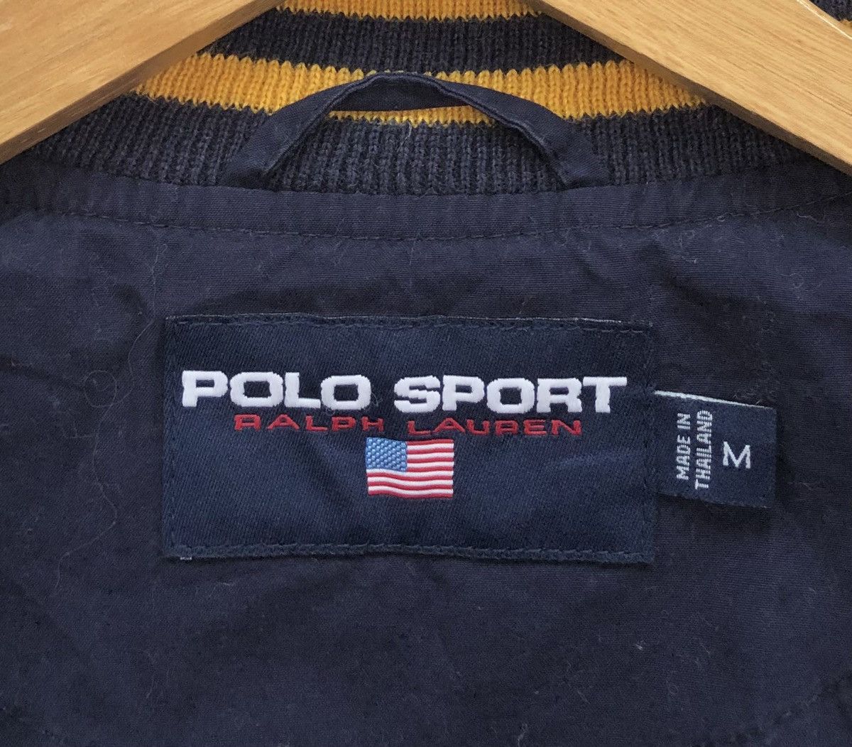 Polo Ralph Lauren VTG 90s POLO SPORT Ralph Lauren POLO Spell Out Bomber Jacket Size US M / EU 48-50 / 2 - 12 Thumbnail