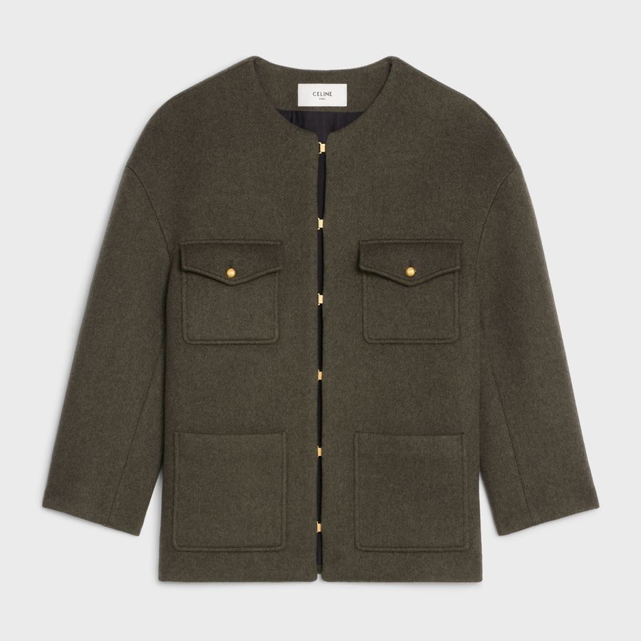 o1loc1c1124 Jacket in Khaki