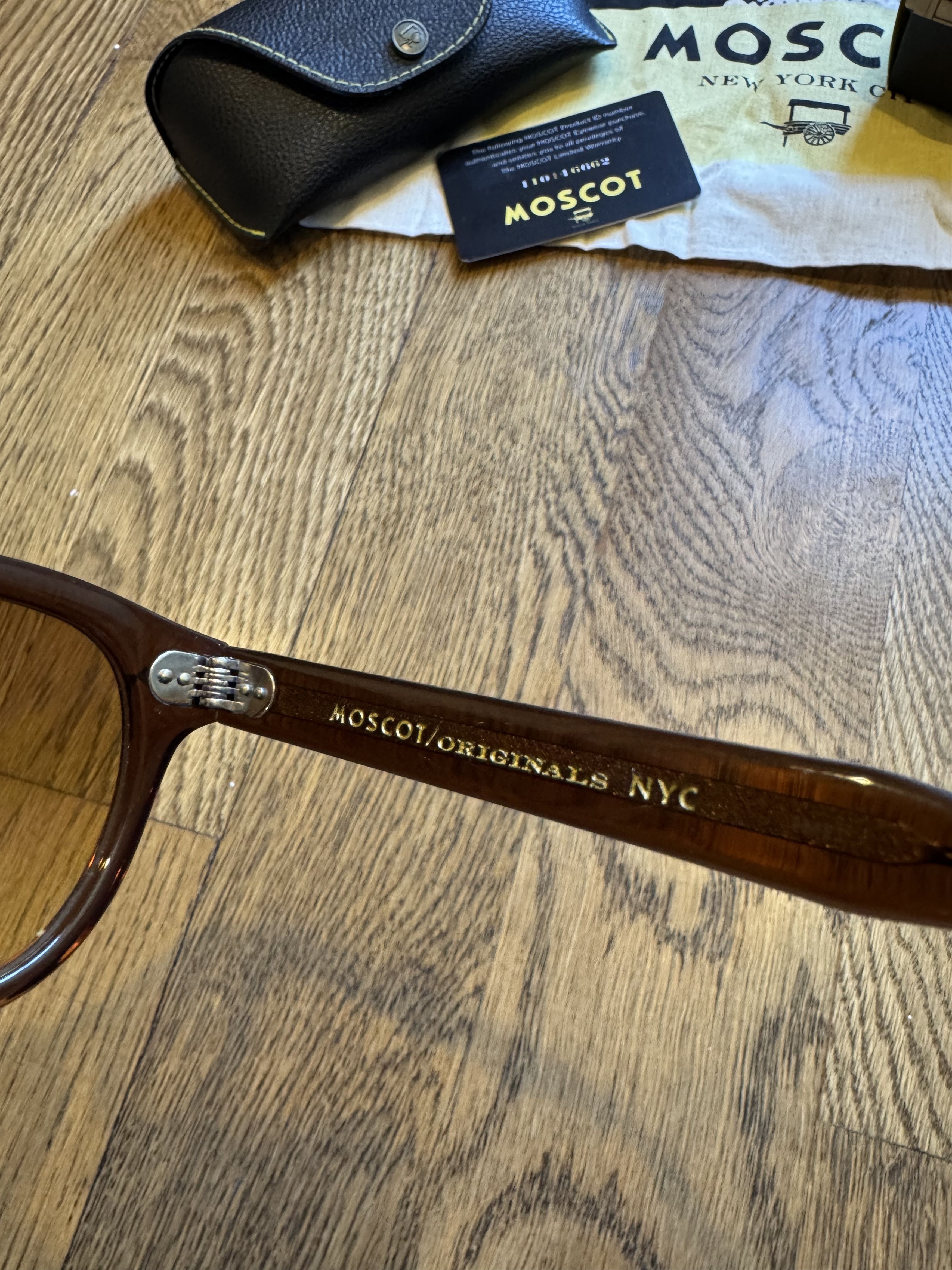 Moscot Moscot Lemtosh Monochrome Brown Sunglasses 46 mm (Average) Size ONE SIZE - 12 Thumbnail