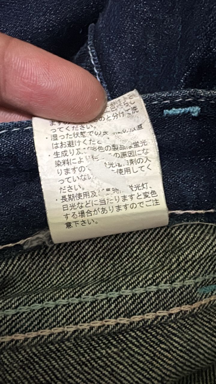 Lanvin Selvedge Jeans Lanvin En Bleu Rare line Color Selvedge Jeans Size US 29 - 9 Thumbnail