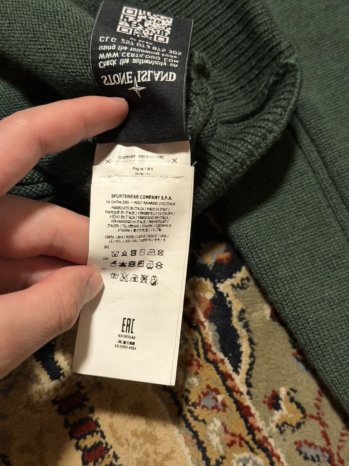Stone Island Shadow Project Stone Island Shadow Project S/S2015 Rare 100% Wool Knitwear Size US M / EU 48-50 / 2 - 17 Thumbnail