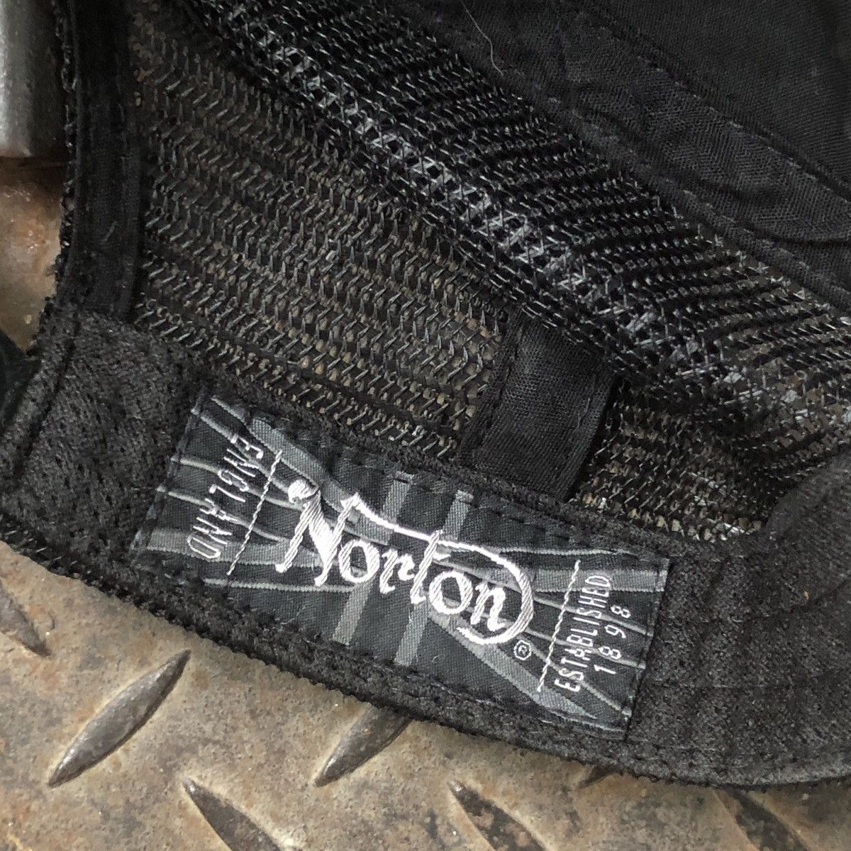 Norton Vintage Norton Motorcycle Trucker Hat Size ONE SIZE - 7 Thumbnail