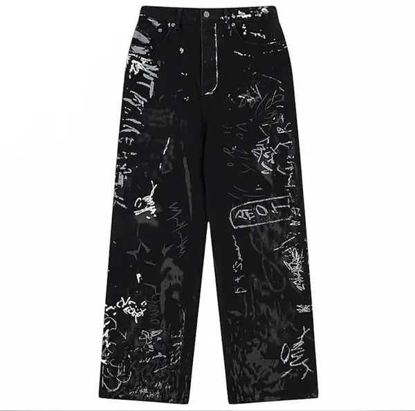 Jean VIBE Lefty Graffiti denim pants jeans Size US 33 - 1 Thumbnail
