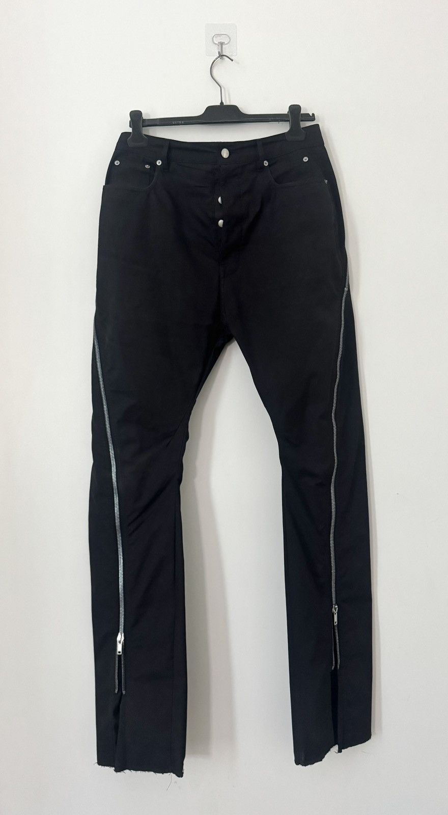 Rick Owens Rick Owens Drkshdw Bolan Banana Pants Black Size 33 Size US 33 - 1 Thumbnail