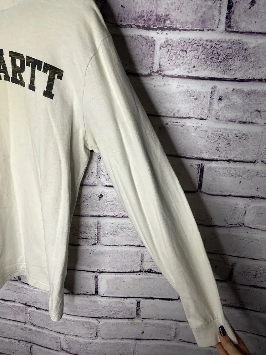 Carhartt Men's vintage long sleeve T-shirt Carhartt camo logo Size US M / EU 48-50 / 2 - 5 Thumbnail