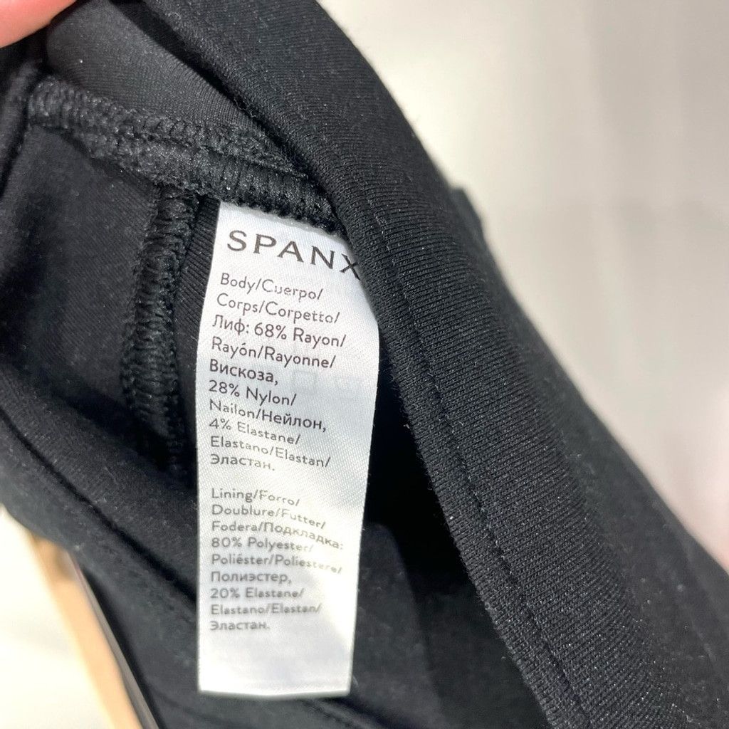 Spanx LIKE NEW SPANX Jean-ish Jet Black Ponte Jeggings Size S Size 27" / US 4 / IT 40 - 9 Thumbnail
