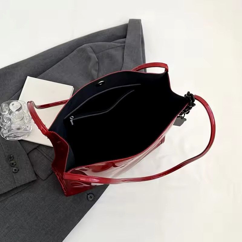 Other Casual Shopping Designer Tote Red Shoulder Bag Size ONE SIZE - 8 Thumbnail