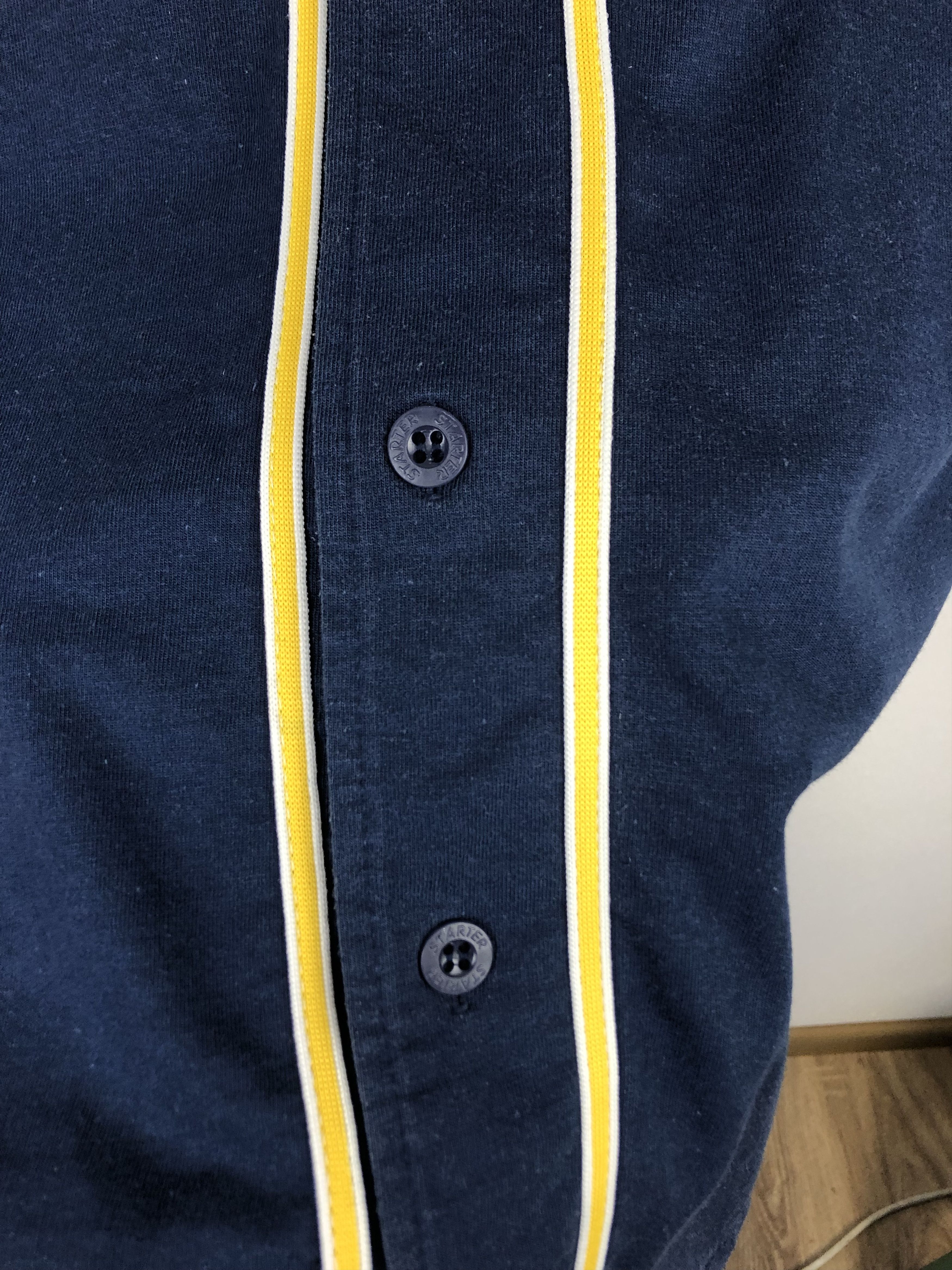 Starter Vintage 90's Starter Michigan Wolverines Baseball Jersey Tee Size US M / EU 48-50 / 2 - 5 Thumbnail