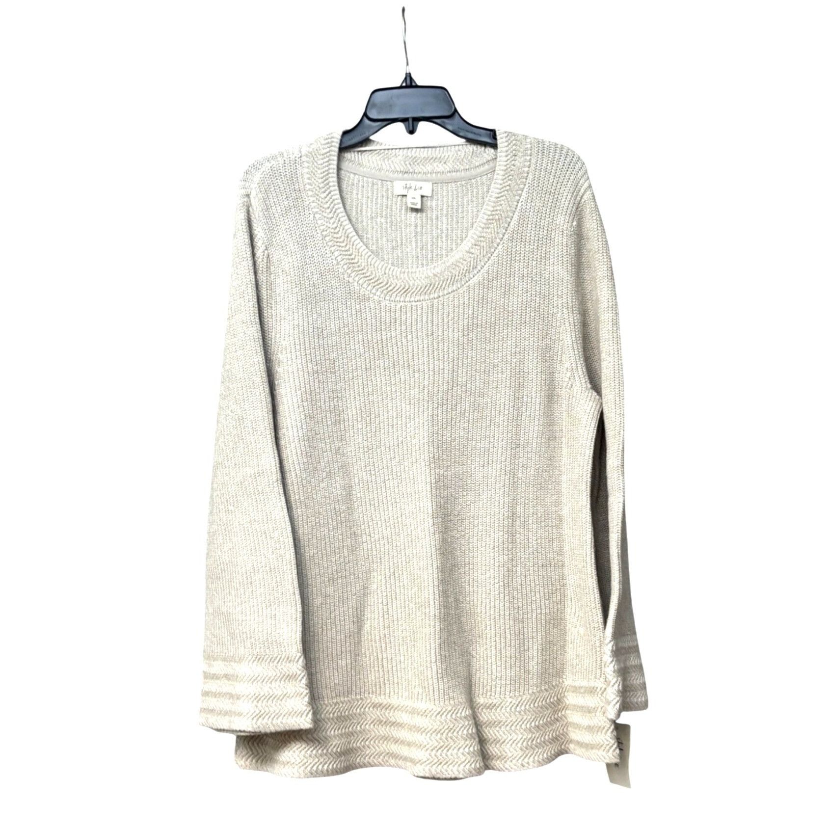 Other Style & Co Flare-Sleeve Contrast-Border Sweater, Hammock He Size XXL / US 16-18 / IT 52-54 - 9 Thumbnail