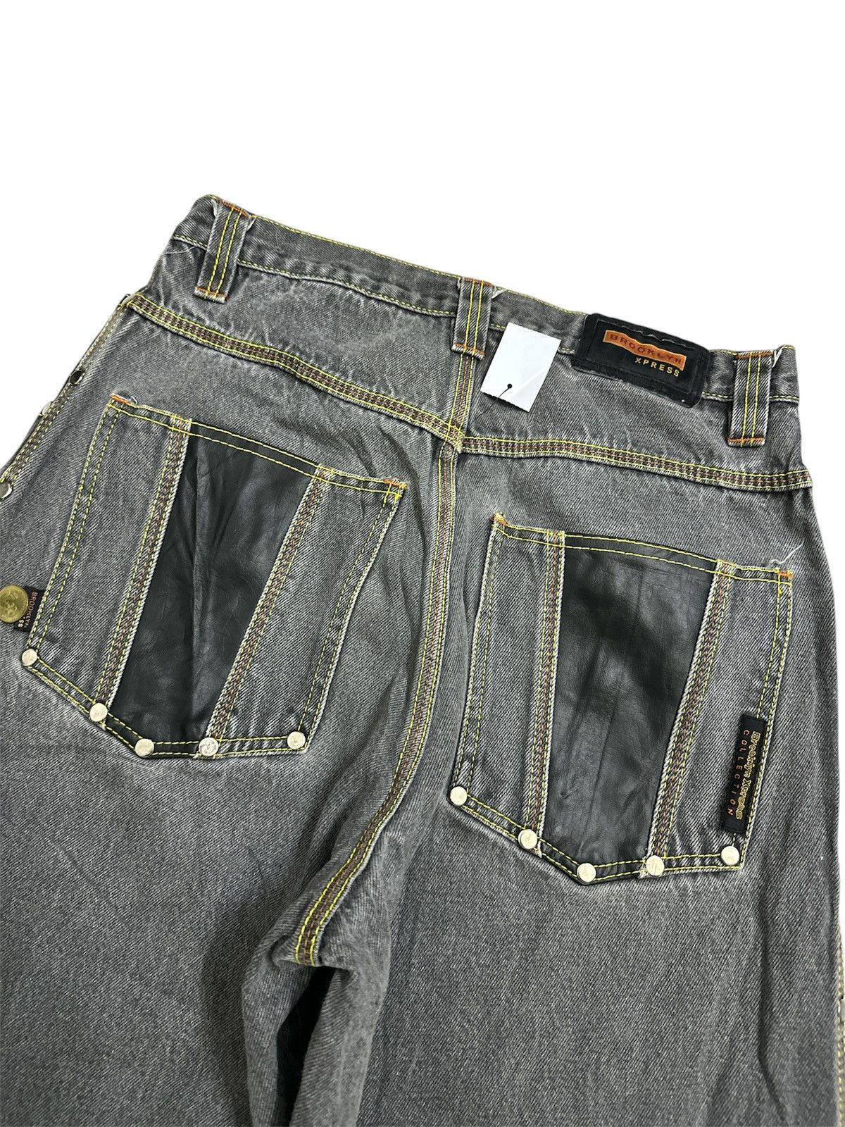 Rick Owens Brooklyn Xpress Studded Jeans Y2K Lgb Goa Jnco Rick Owens Size US 31 - 3 Thumbnail