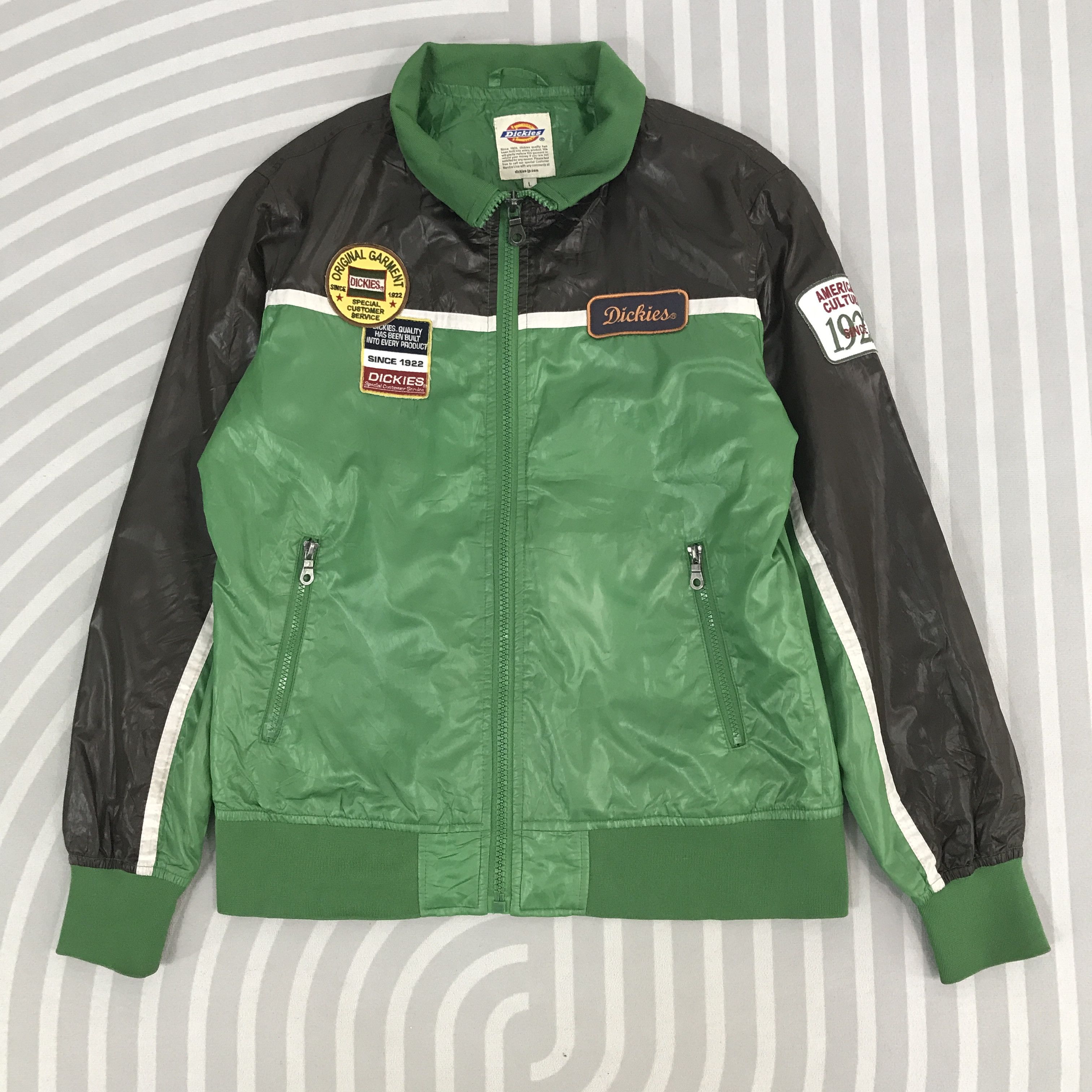 Dickies × Vintage Vintage Dickies Windbreaker Jacket Size US L / EU 52-54 / 3 - 1 Thumbnail