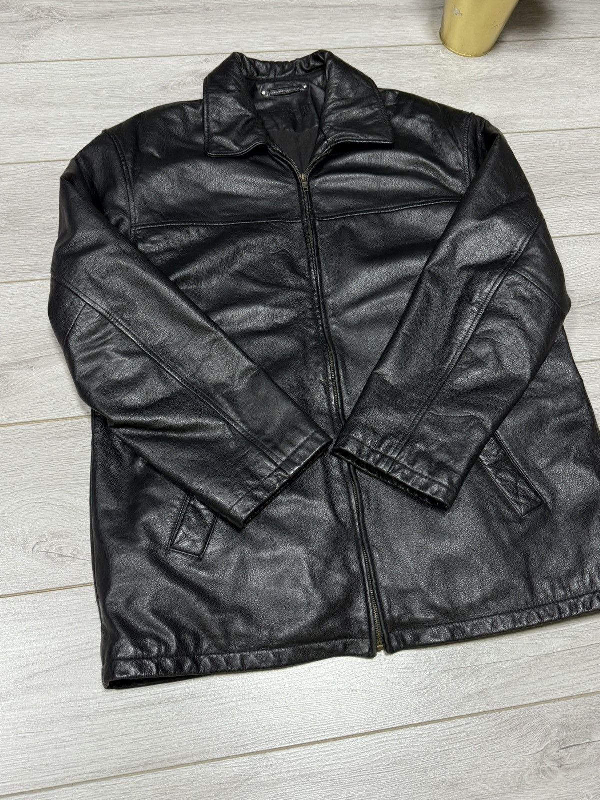 Genuine Leather Trapper leather jacket vintage Size US L / EU 52-54 / 3 - 4 Thumbnail
