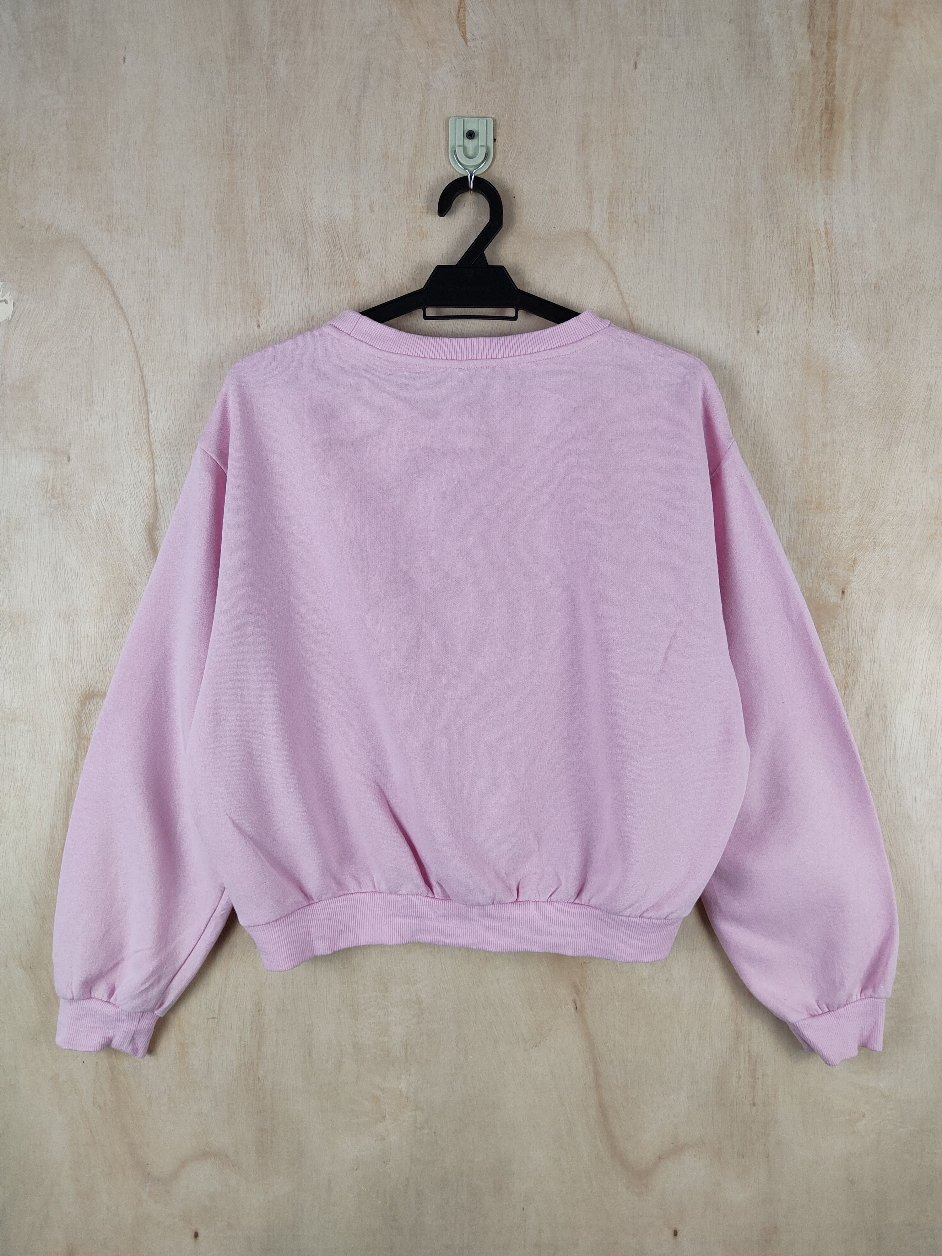 Divided × H&M × Japanese Brand Divided-H&M Pink Sweatshirts #S2556 Size L / US 10 / IT 46 - 7 Thumbnail