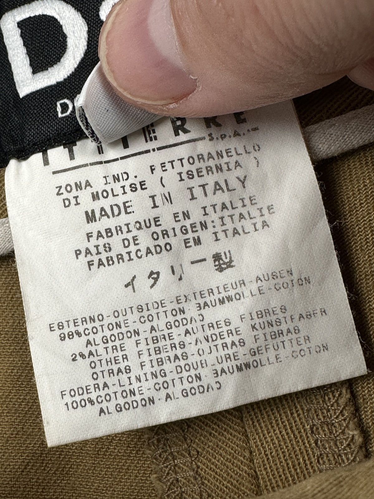 Dolce & Gabbana Vintage D&G Khaki Cotton Cropped Breeches made in Italy Rare Size US 36 / EU 52 - 11 Thumbnail