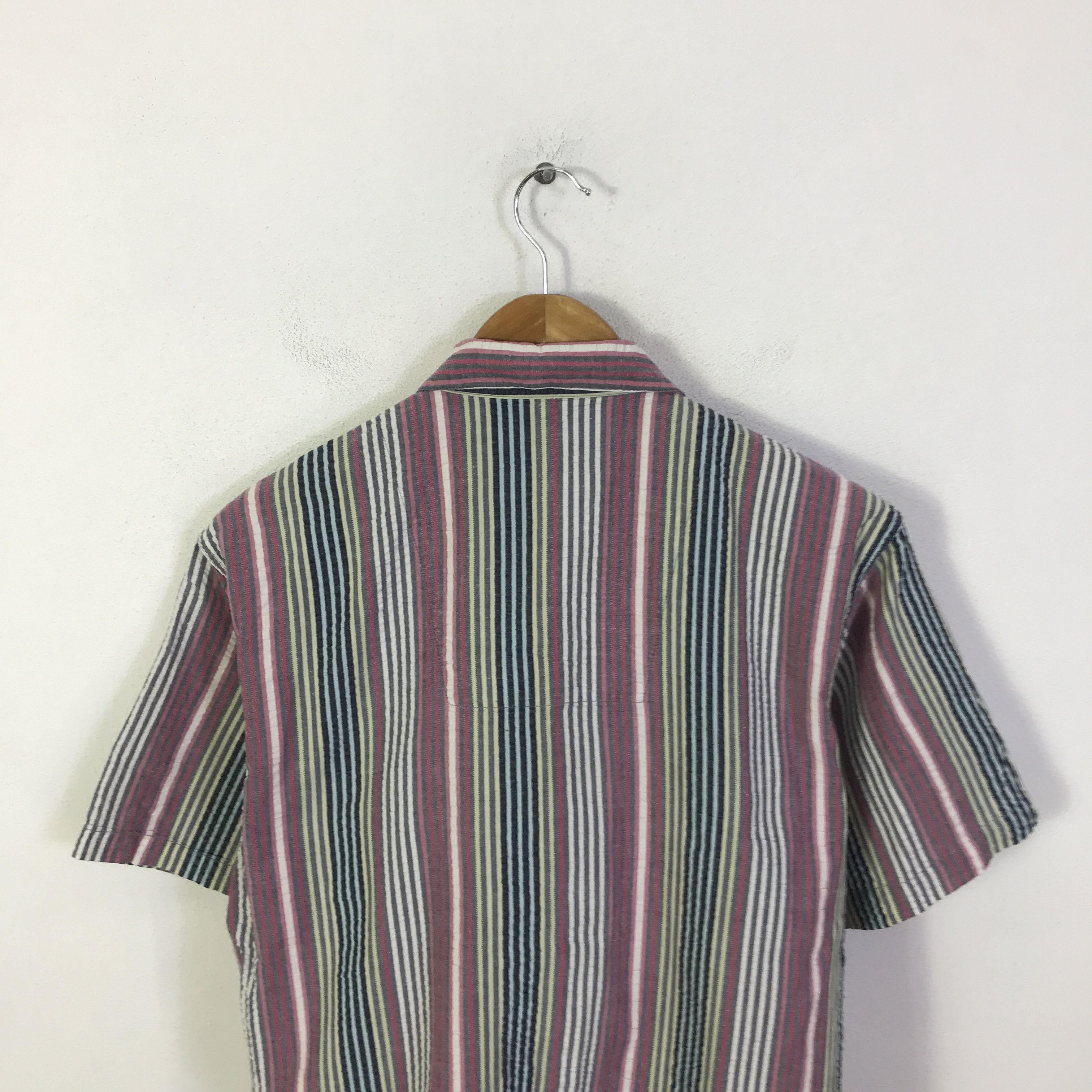Lacoste Vtg Lacoste Muticolour button up shirt K93B21 Size US M / EU 48-50 / 2 - 4 Thumbnail