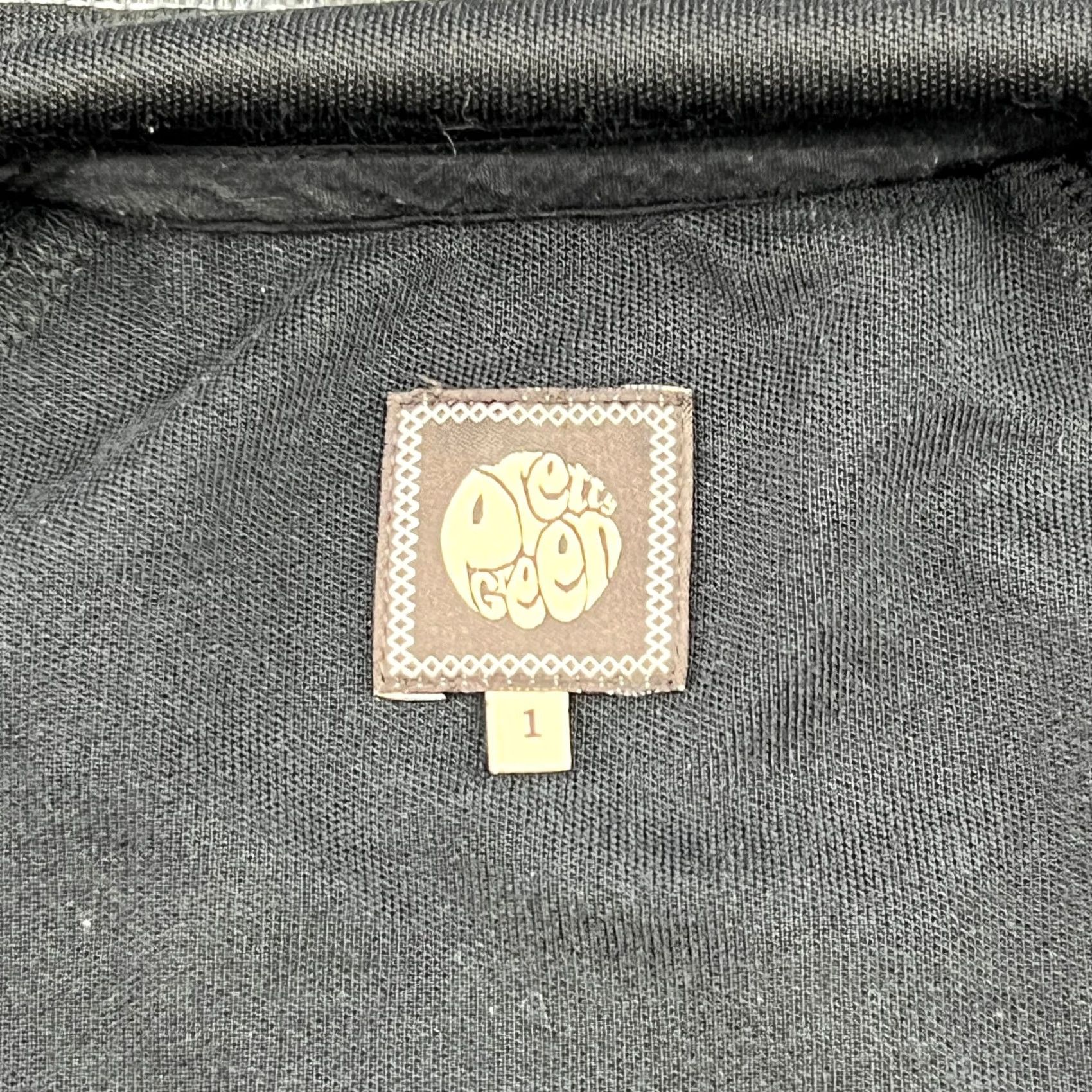 Pretty Green Pretty Green Track Jacket Womens XS Black Full Zip Hooded Lightweight Pockets Sports Modern Fit Size XS / US 0-2 / IT 36-38 - 6 Thumbnail
