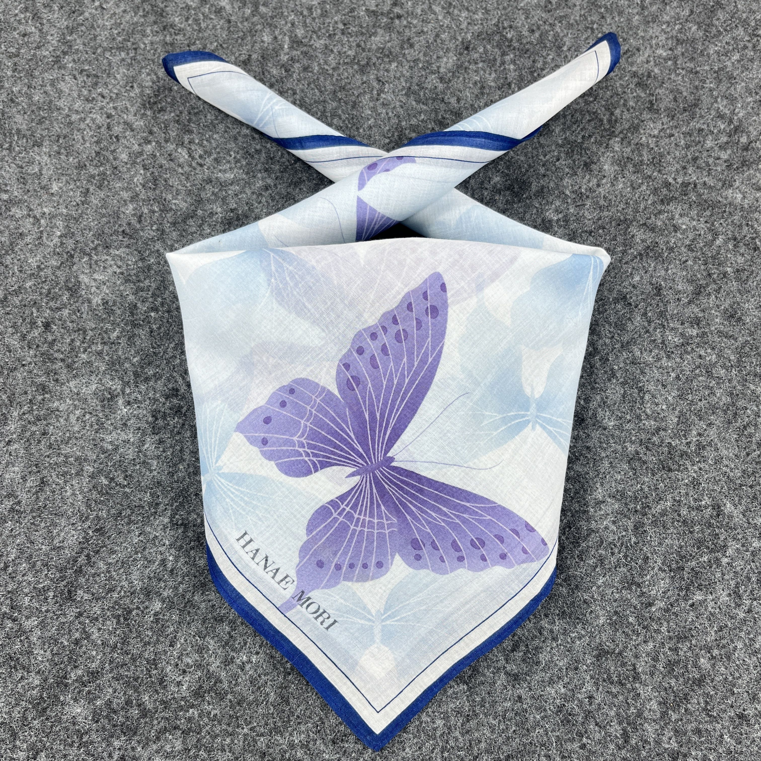 Vintage Vintage Hanae Mori Bandana / Handkerchief / Neckerchief B211 Size ONE SIZE - 1 Thumbnail