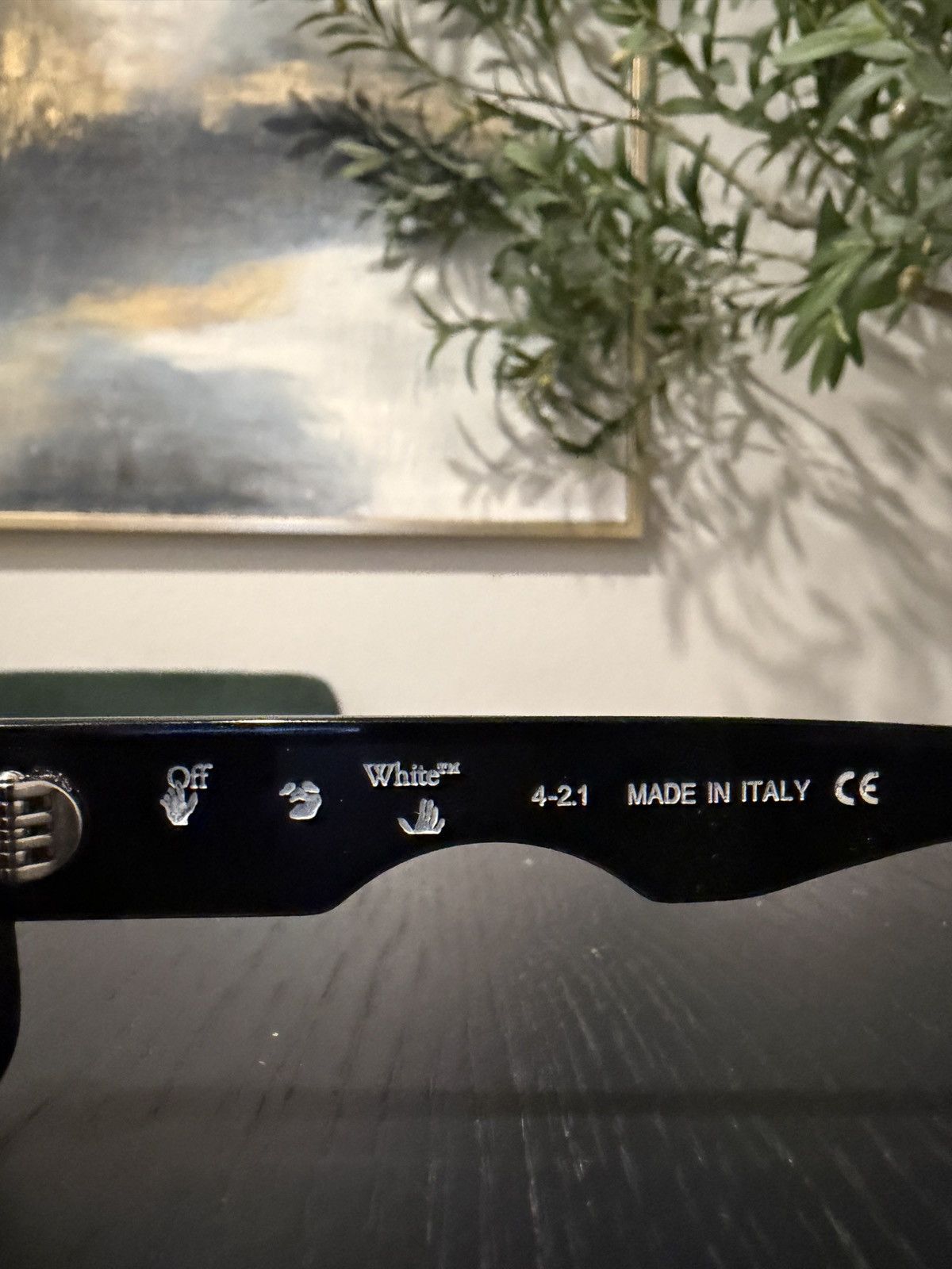 Off-White OFF-WHITE Cady Cut Out Swiss-Cheese Sunglasses Size ONE SIZE - 3 Thumbnail