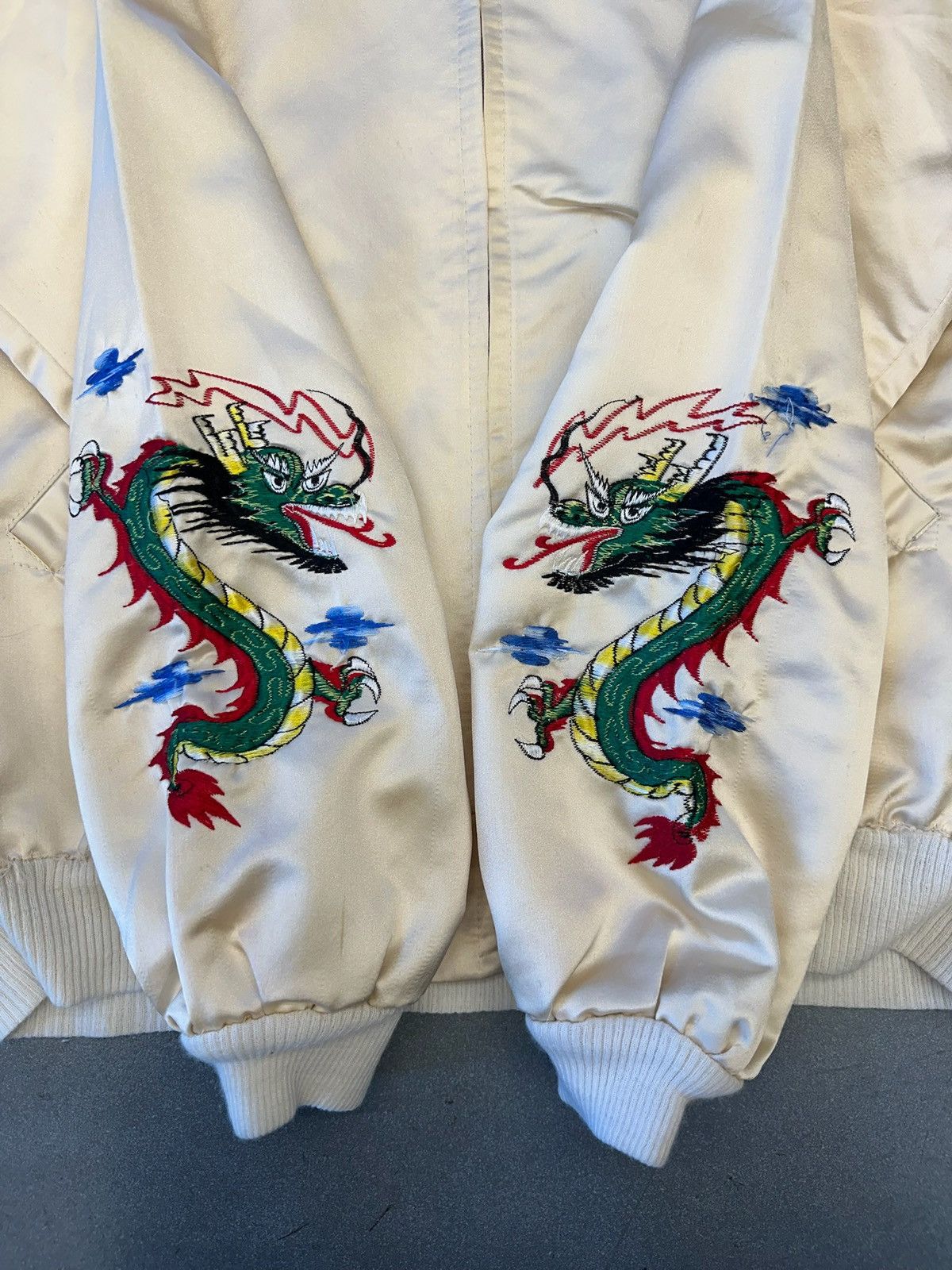 Vintage 80’s Vintage Korea Souvenir Sukajan Bomber Jacket Size US L / EU 52-54 / 3 - 3 Thumbnail