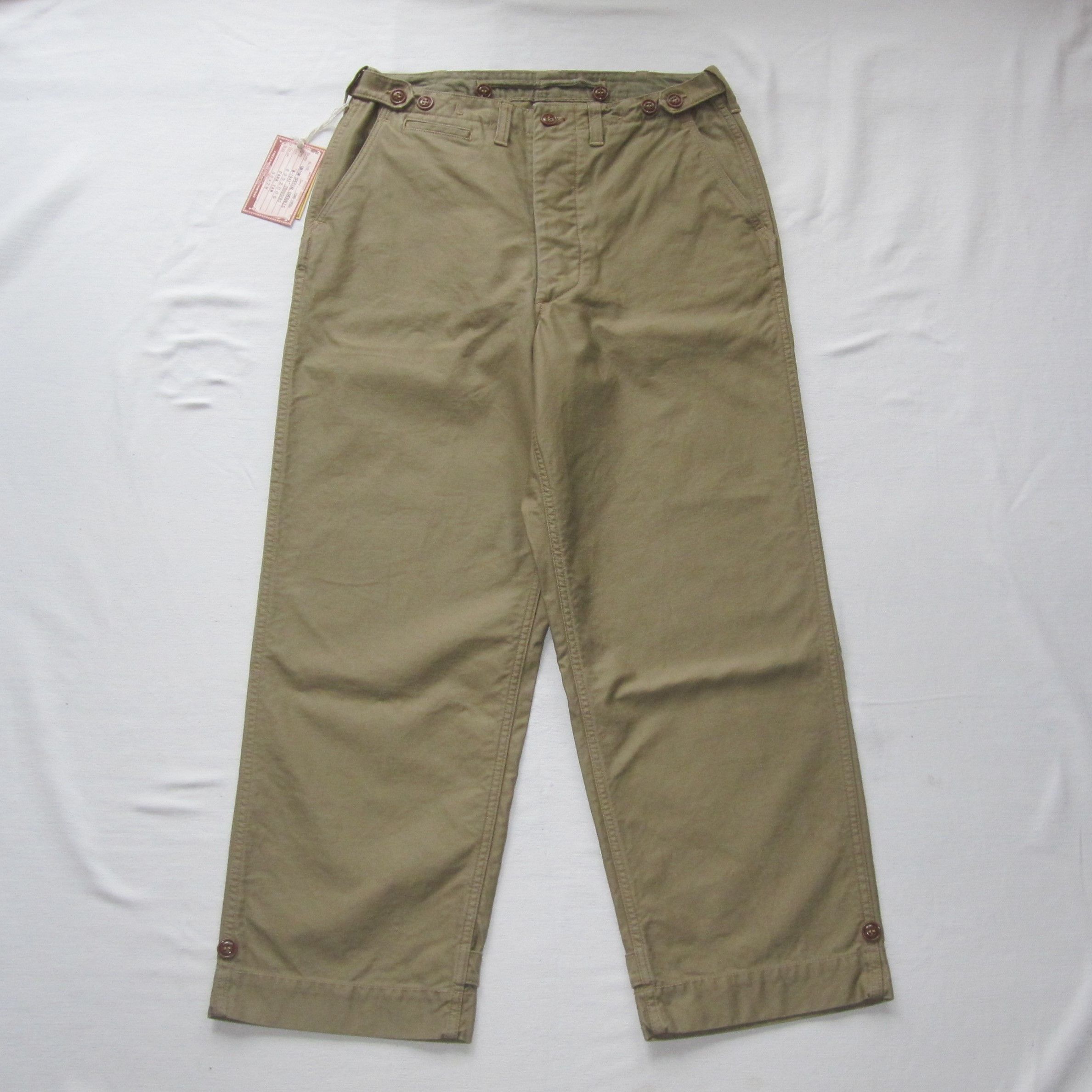 Freewheelers “M-1943″ TROUSERS Size US 32 / EU 48 - 1 Thumbnail