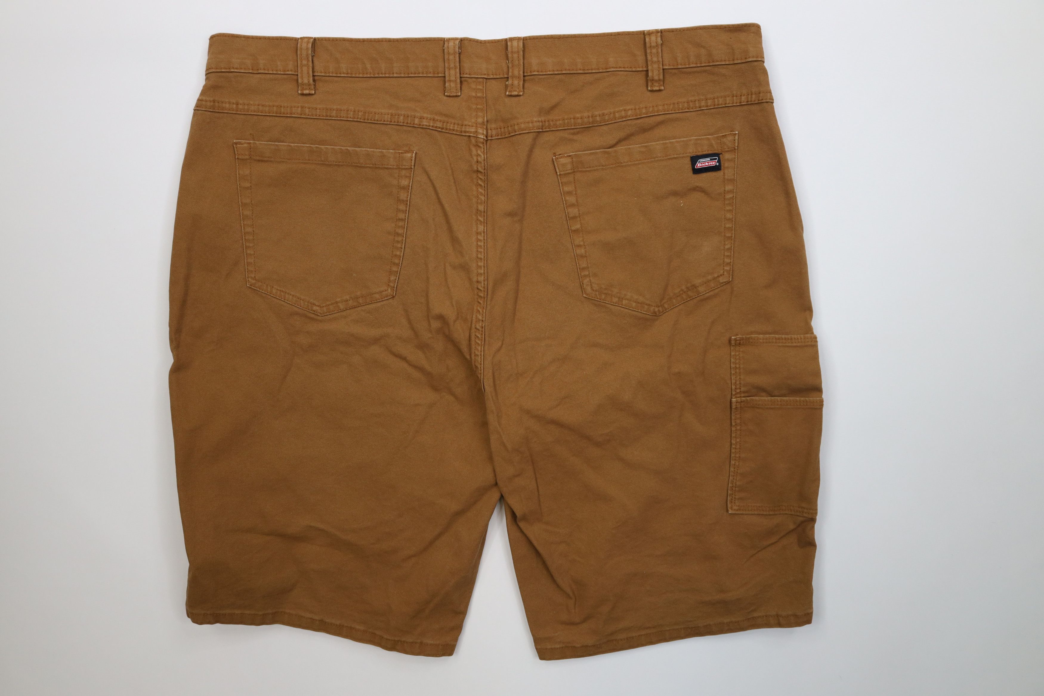 Dickies Vintage Y2K Dickies Canvas Dungaree Shorts Duck Brown Size US 42 / EU 58 - 8 Thumbnail