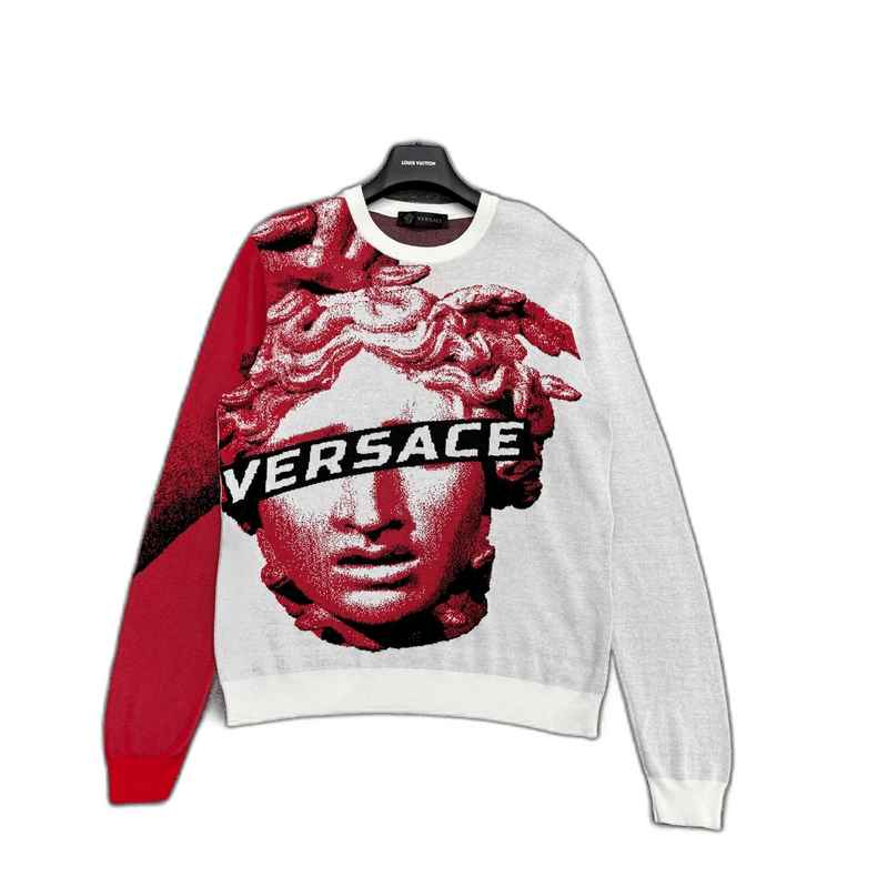 Versace Versace Medusa Knit Sweatshirt Size US L / EU 52-54 / 3 - 1 Thumbnail