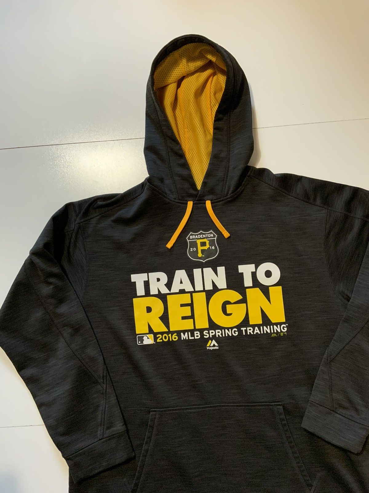 MLB × Majestic Majestic Bradenton Marauders Pirates Spring Training Hoodie Size US XL / EU 56 / 4 - 3 Thumbnail