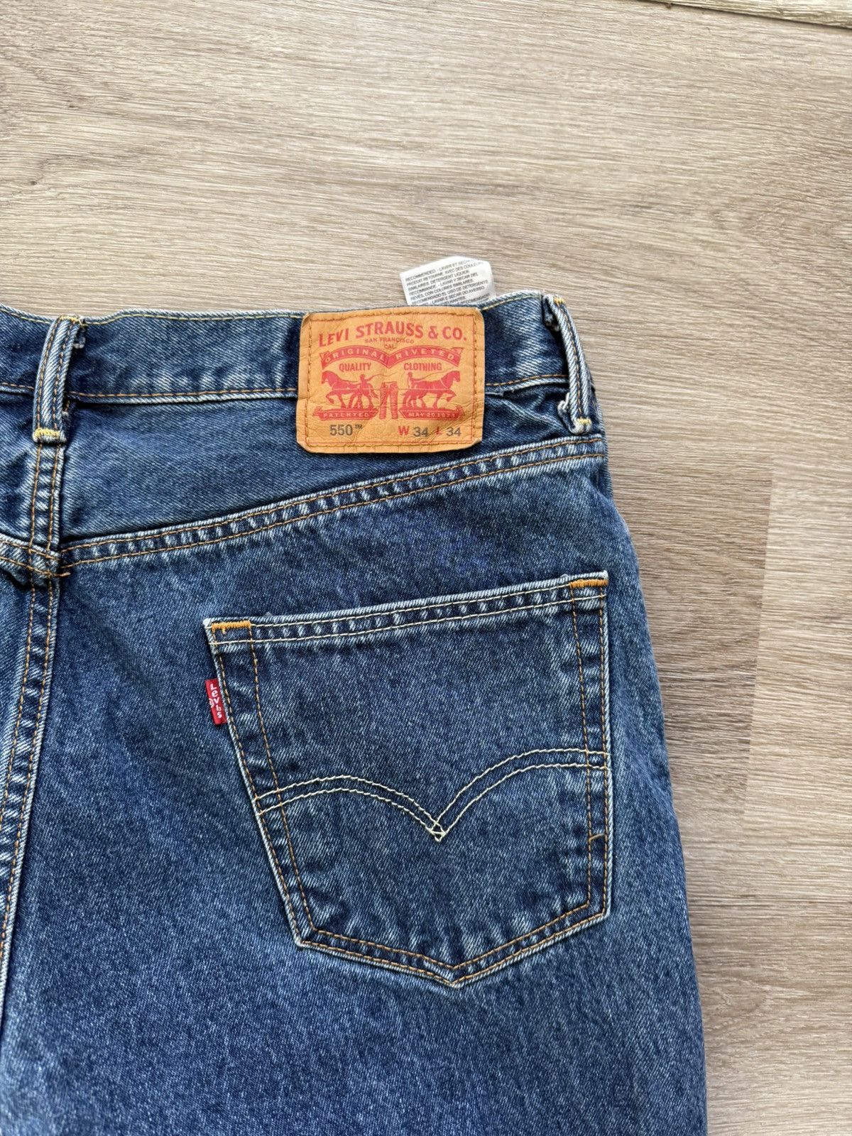 Levi's × Vintage Levi’s baggy vintage denim Size US 34 / EU 50 - 3 Thumbnail