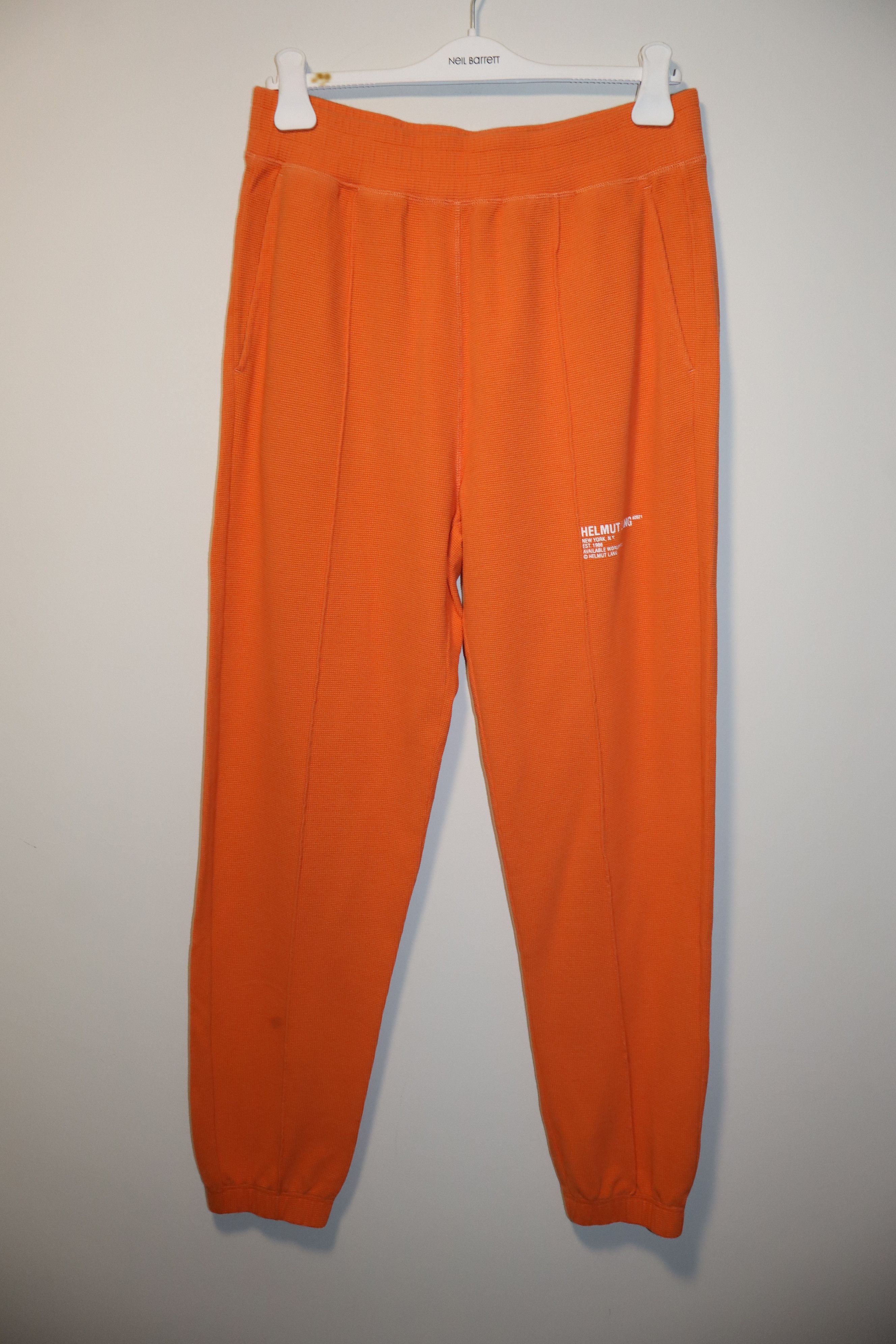 Helmut Lang Waffle effect sweatpants Size US 32 / EU 48 - 1 Thumbnail