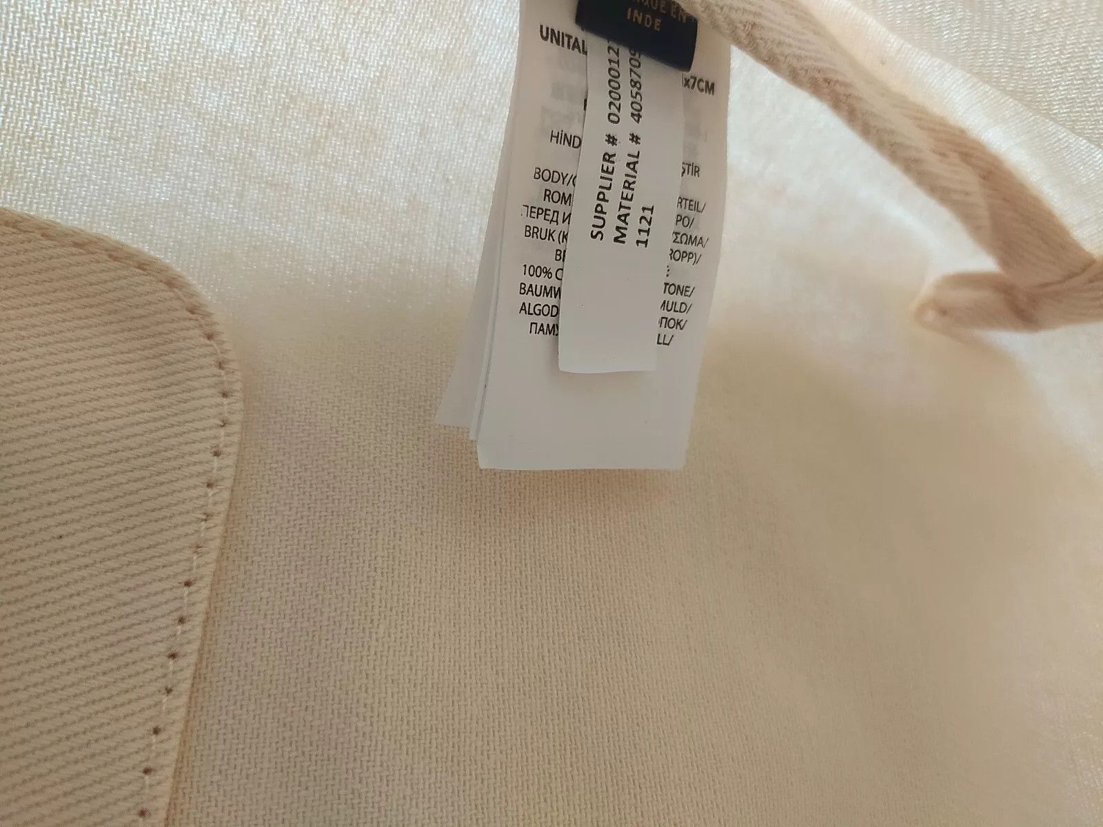 Polo Ralph Lauren Polo Ralph Lauren Polo Bear Cotton Canvas Tote Bag IFD 8044 Size ONE SIZE - 12 Thumbnail