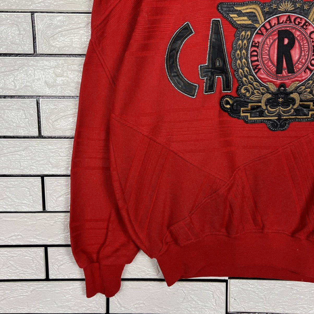 Vintage Wide Village CAROL Big Logo Crewneck Sweatshirt #4043-C184 Size US L / EU 52-54 / 3 - 6 Thumbnail