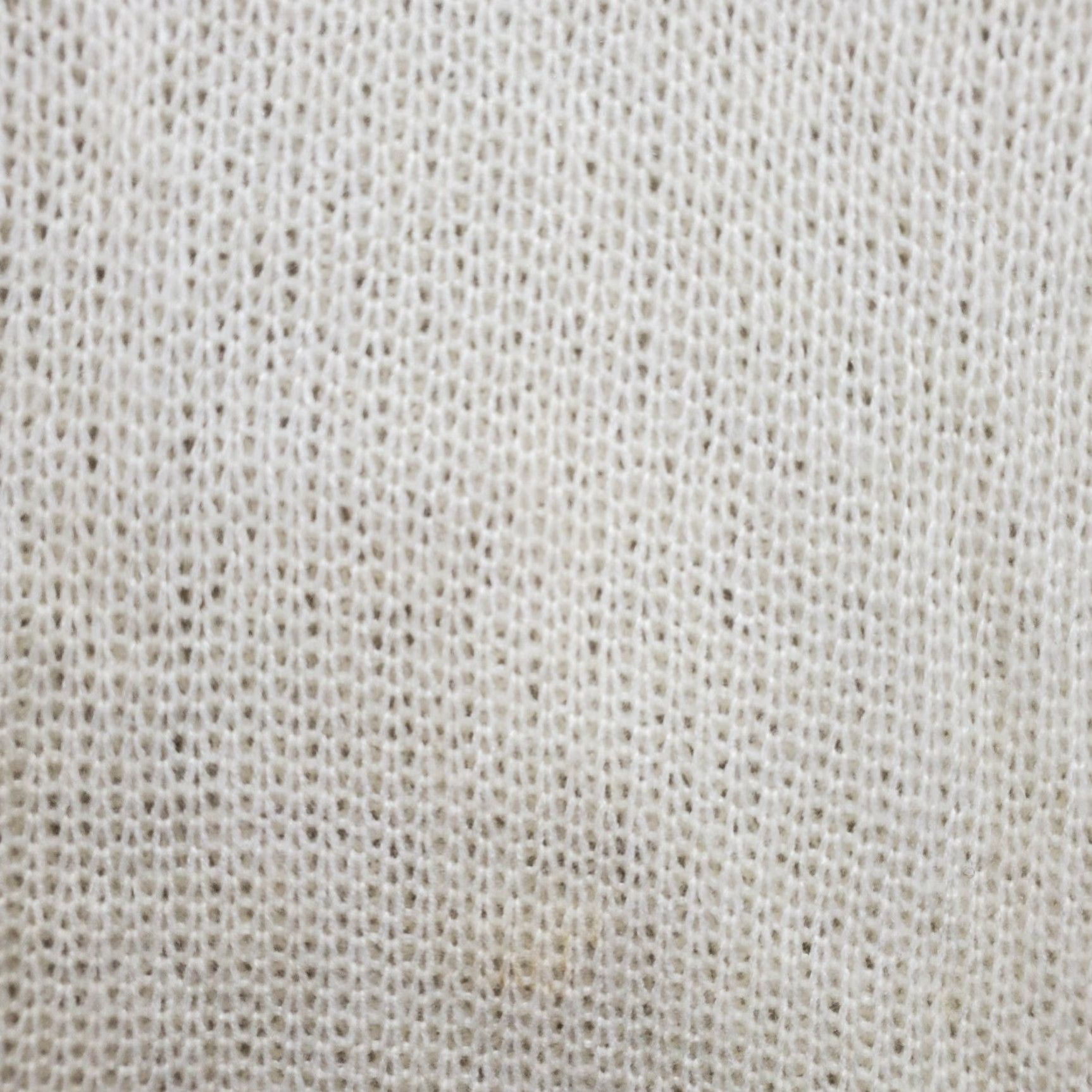 MINKPINK Minkpink Sweater Women's XS Gray White Open Knit Round Neck Long Sleeve Pullover Size XS / US 0-2 / IT 36-38 - 3 Thumbnail