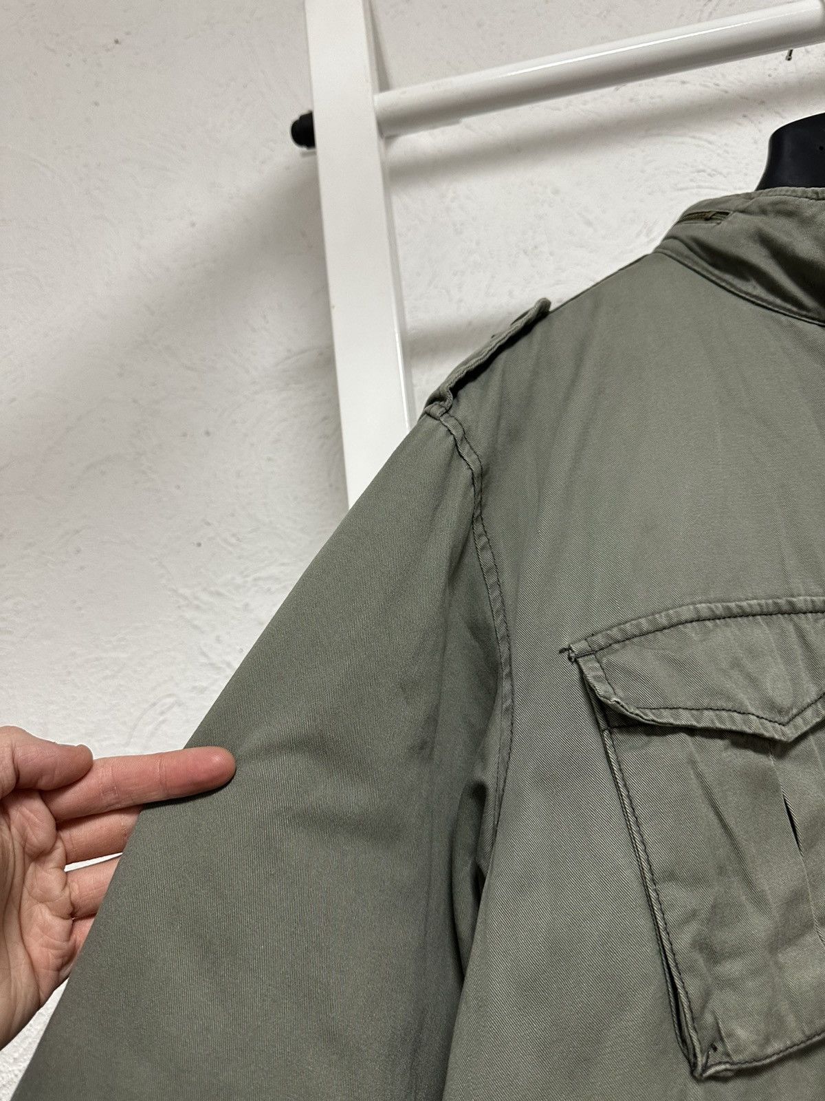 Aeronautica Militare × Alpha Industries Alpha Industries Military Jacket XXXL Khaki Multi-Pocket USA Size US XXL / EU 58 / 5 - 6 Thumbnail