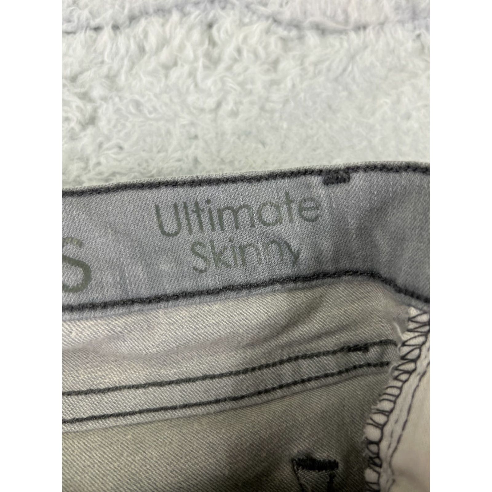 Calvin Klein Calvin Klein Jeans Women 10 Gray Denim Mid Ultimate Skinny Cotton 29x31 Pants Size 32" / US 10 / IT 46 - 7 Thumbnail
