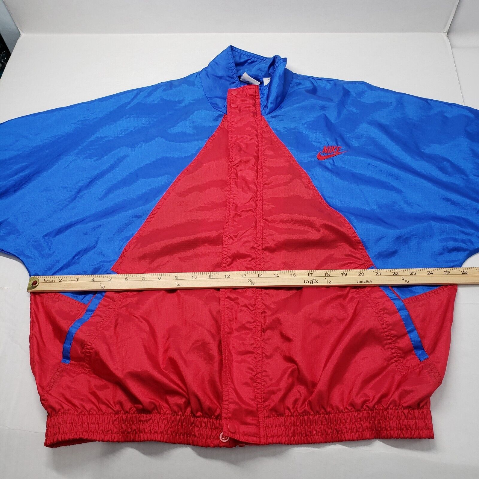 Nike Vintage Nike Windbreaker Jacket Men Large Red Blue Spiderman Size US L / EU 52-54 / 3 - 4 Thumbnail