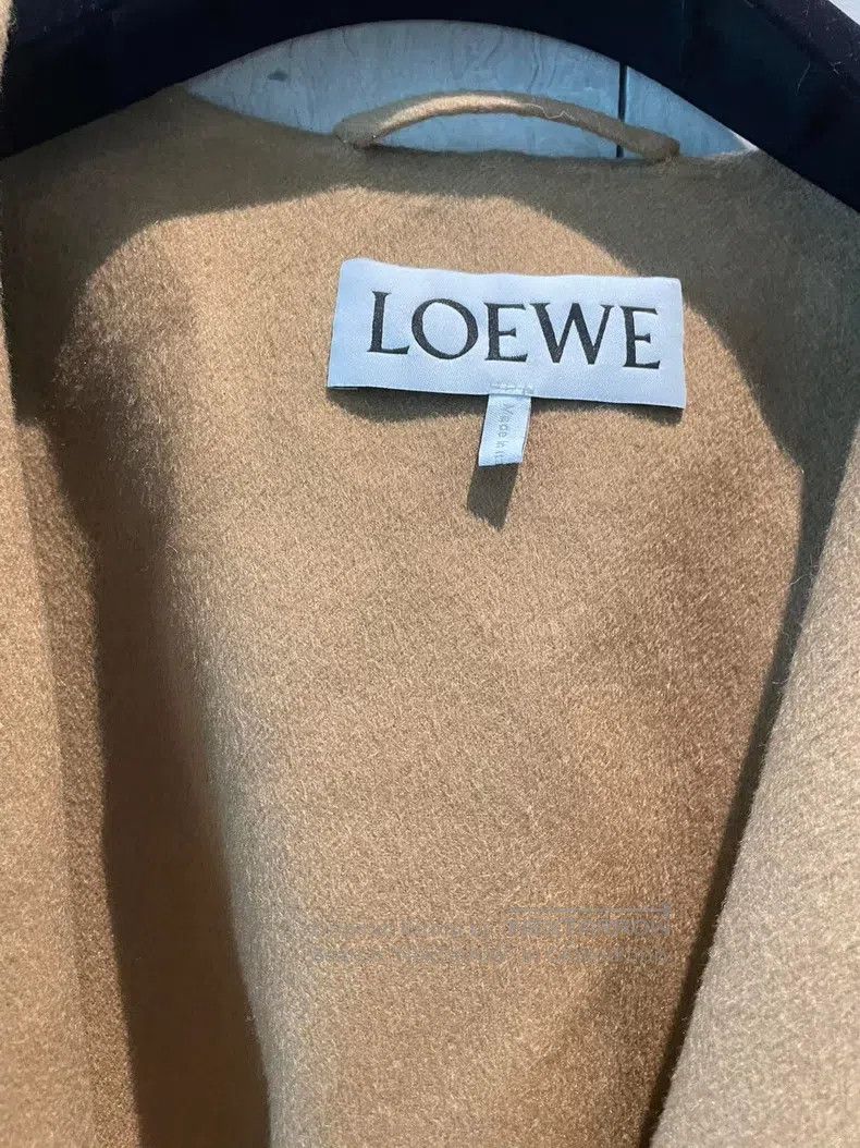 Loewe Loewe Cape Hooded Beige Wool Overcoat Size XS / US 0-2 / IT 36-38 - 5 Thumbnail