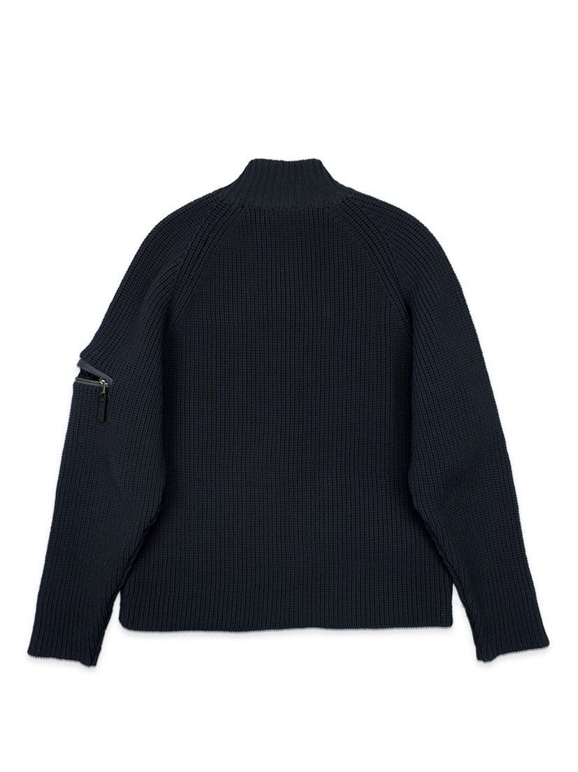 Issey Miyake Issey Miyake, A/W 2000-01 Multi Zipped Nylon Cable Knit Size US XS / EU 42 / 0 - 2 Thumbnail