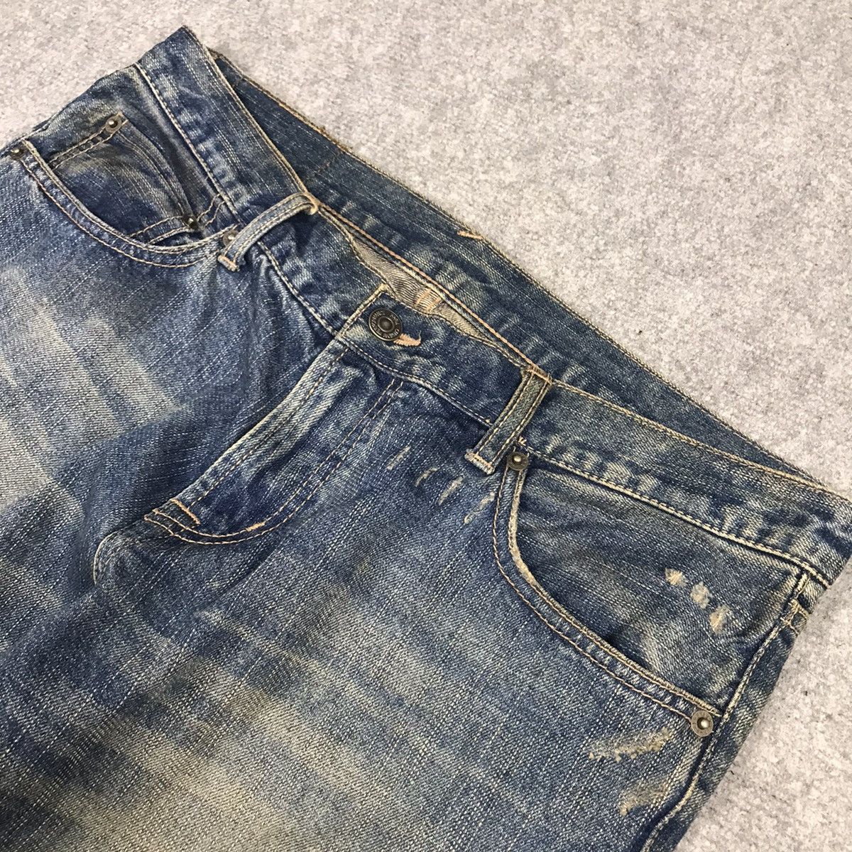 If Six Was Nine × PPFM × Tornado Mart FLARE PPFM JAPAN BOOT CUT DENIM PANTS Size US 32 / EU 48 - 10 Thumbnail