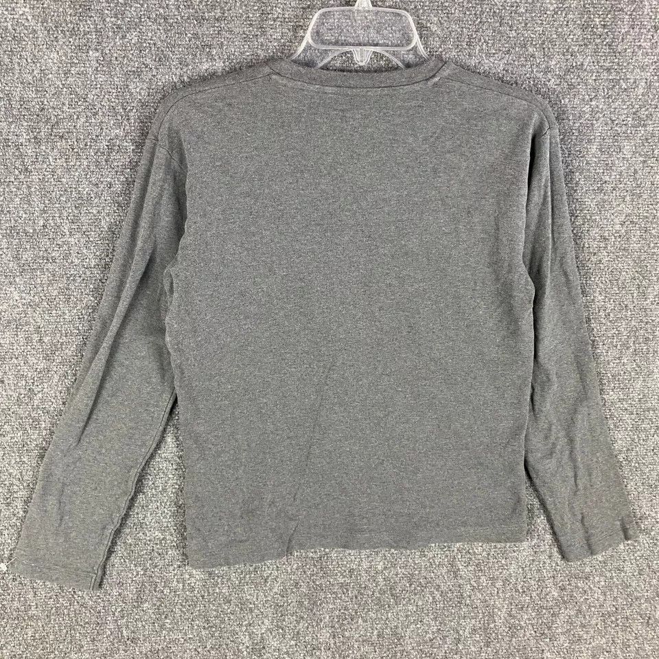 Uniqlo Uniqlo T-Shirt Women's XS Long Sleeve 100% Cotton Gray Size XS / US 0-2 / IT 36-38 - 7 Thumbnail