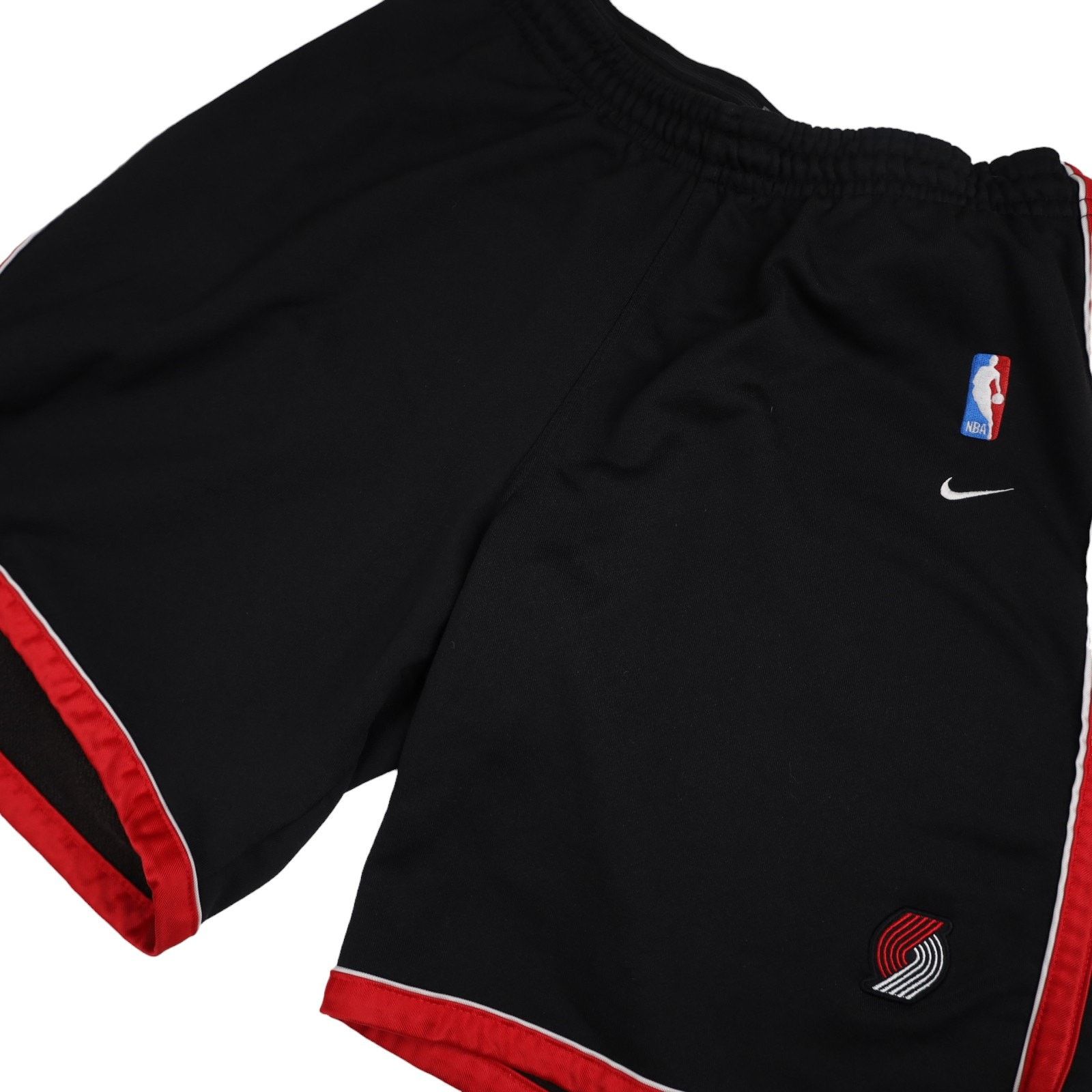 NBA × Nike × Vintage VTG Nike NBA Authentic Portland Blazers Basketball Shorts Size US 32 / EU 48 - 4 Thumbnail