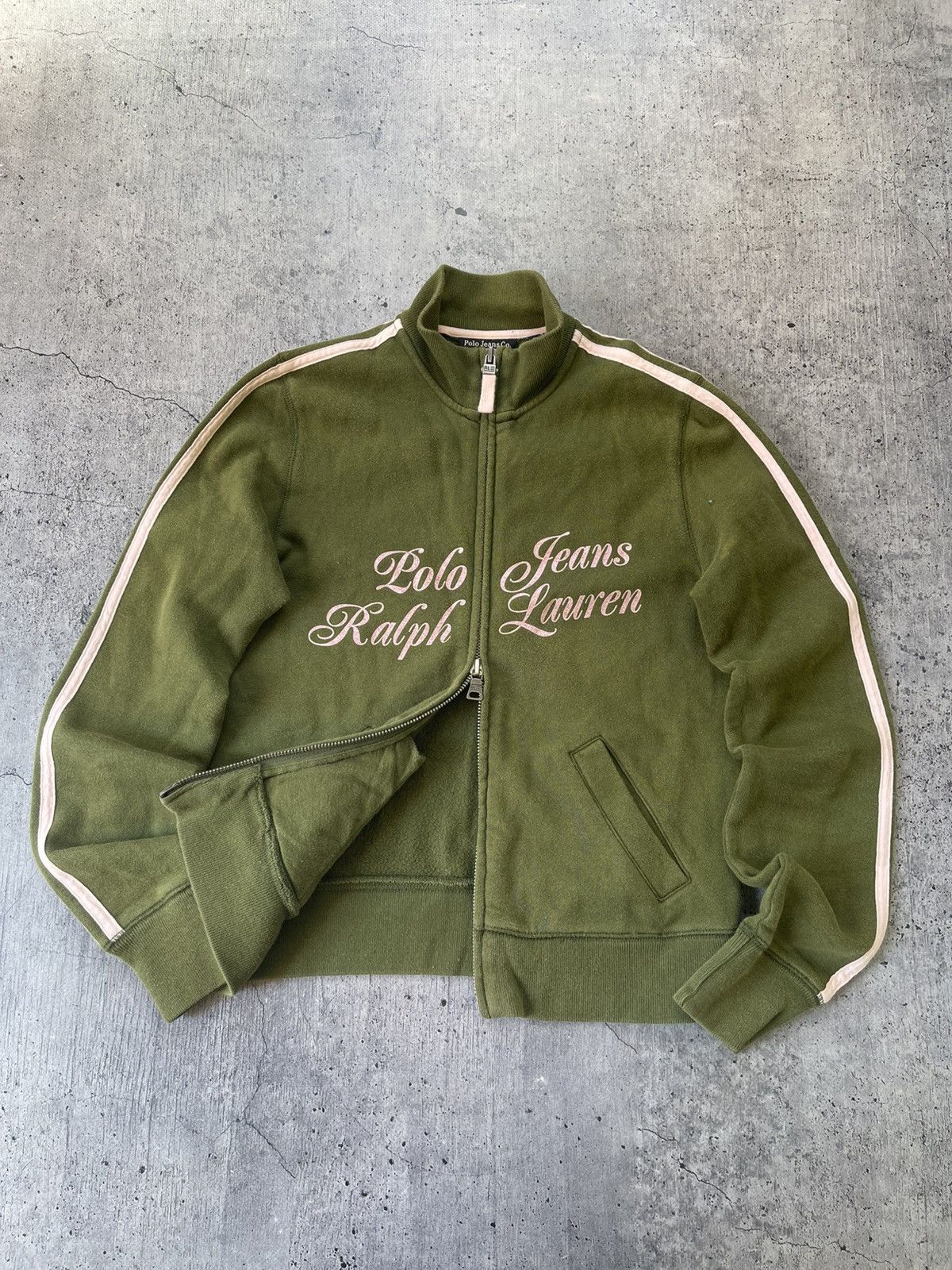 If Six Was Nine × Polo Ralph Lauren Y2K Polo Jeans Ralph Lauren Zip Up Pullover Big Logo Size S / US 4 / IT 40 - 3 Thumbnail