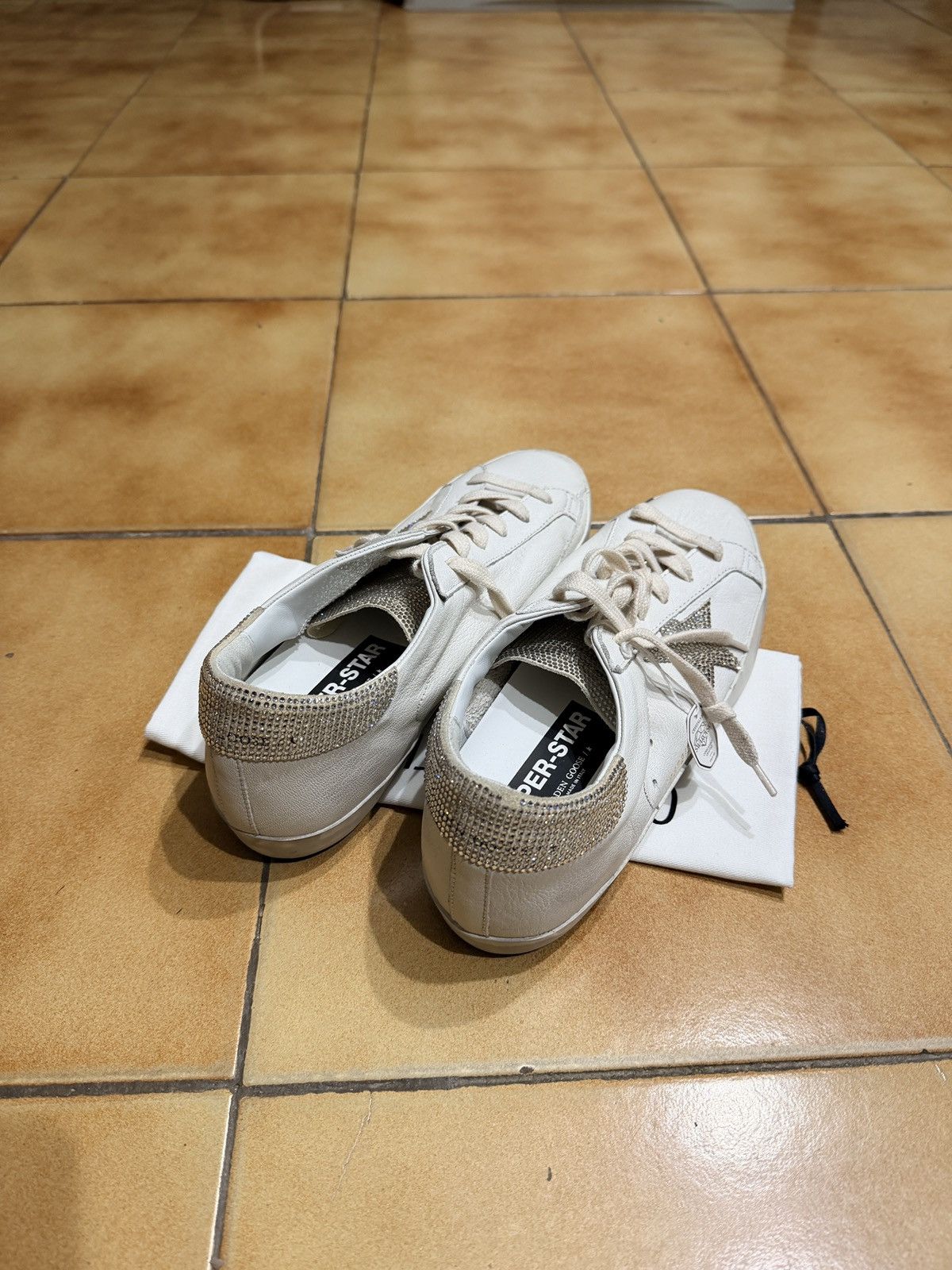 Golden Goose Golden goose super star Swarovski Size US 11 / IT 41 - 2 Thumbnail