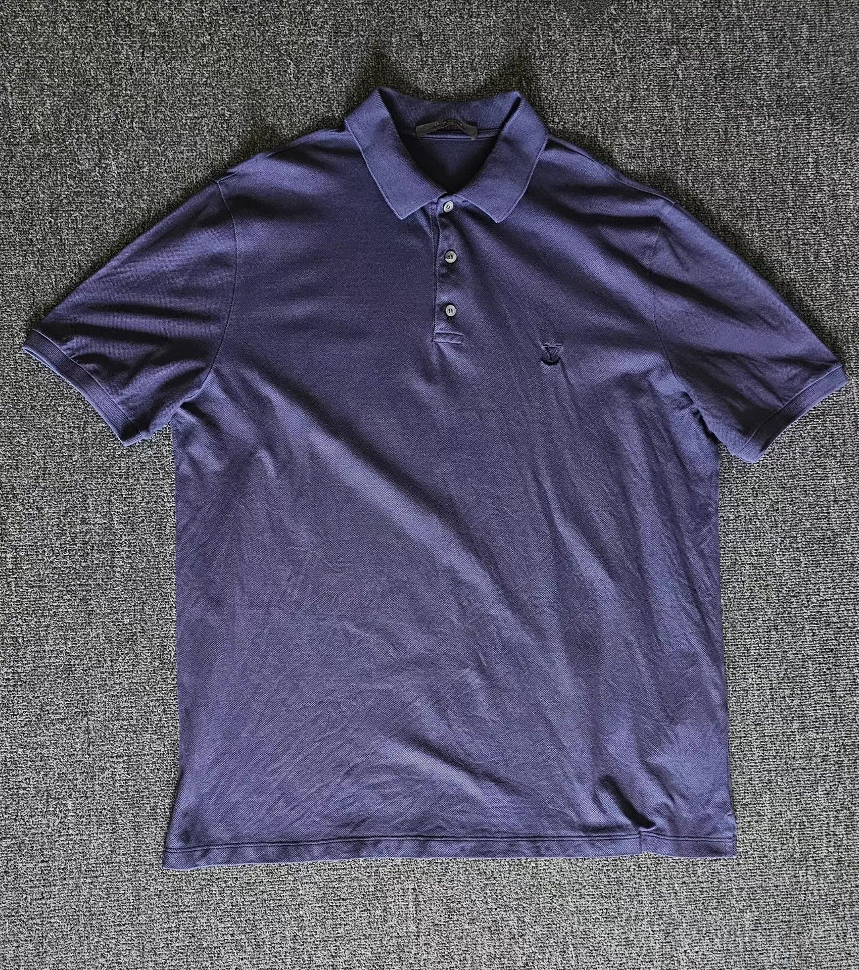Louis Vuitton Louis Vuitton Short Sleeve Polo Shirt, Size US XL / EU 56 / 4 - 1 Thumbnail